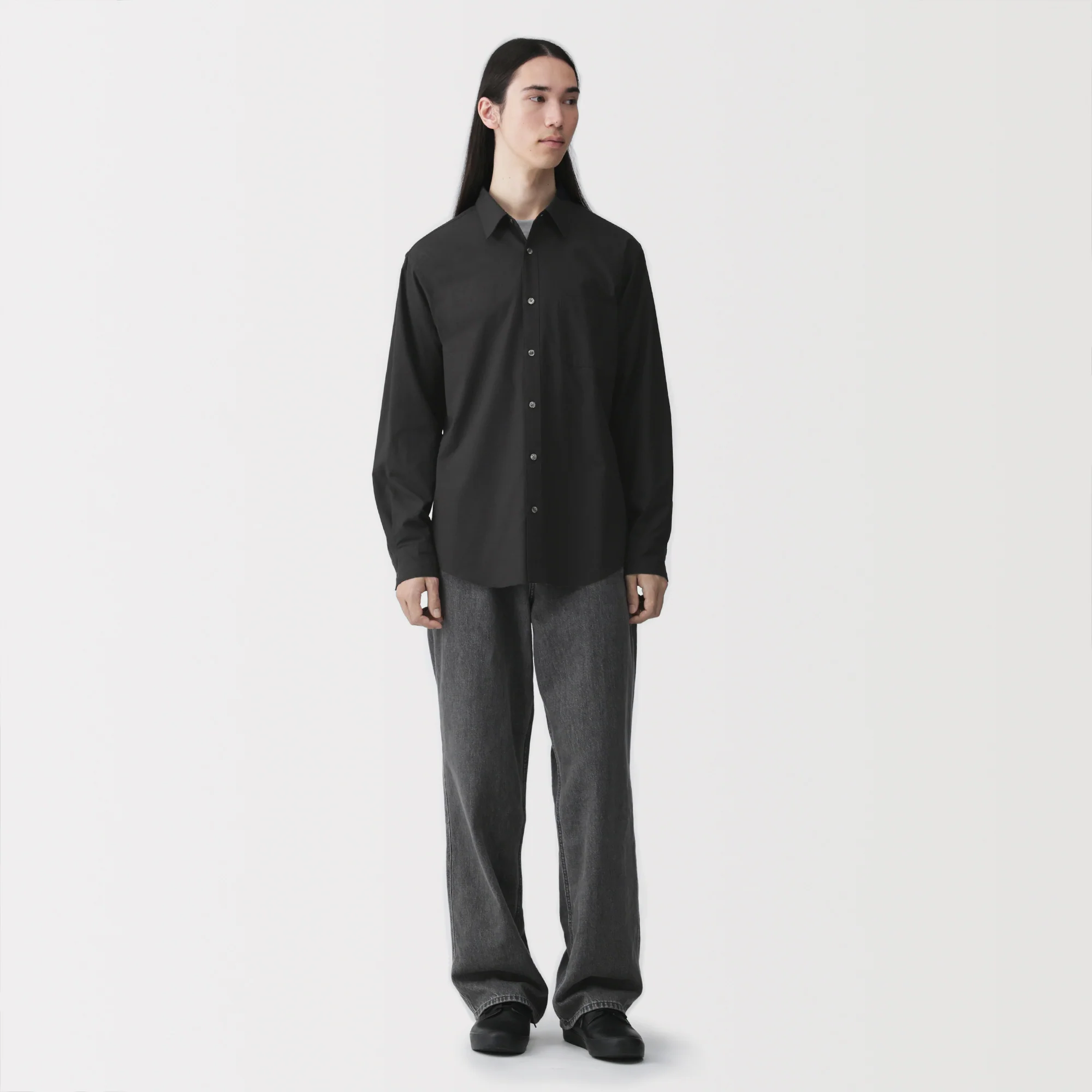 Broadcloth Long Sleeve Shirt - Image 40