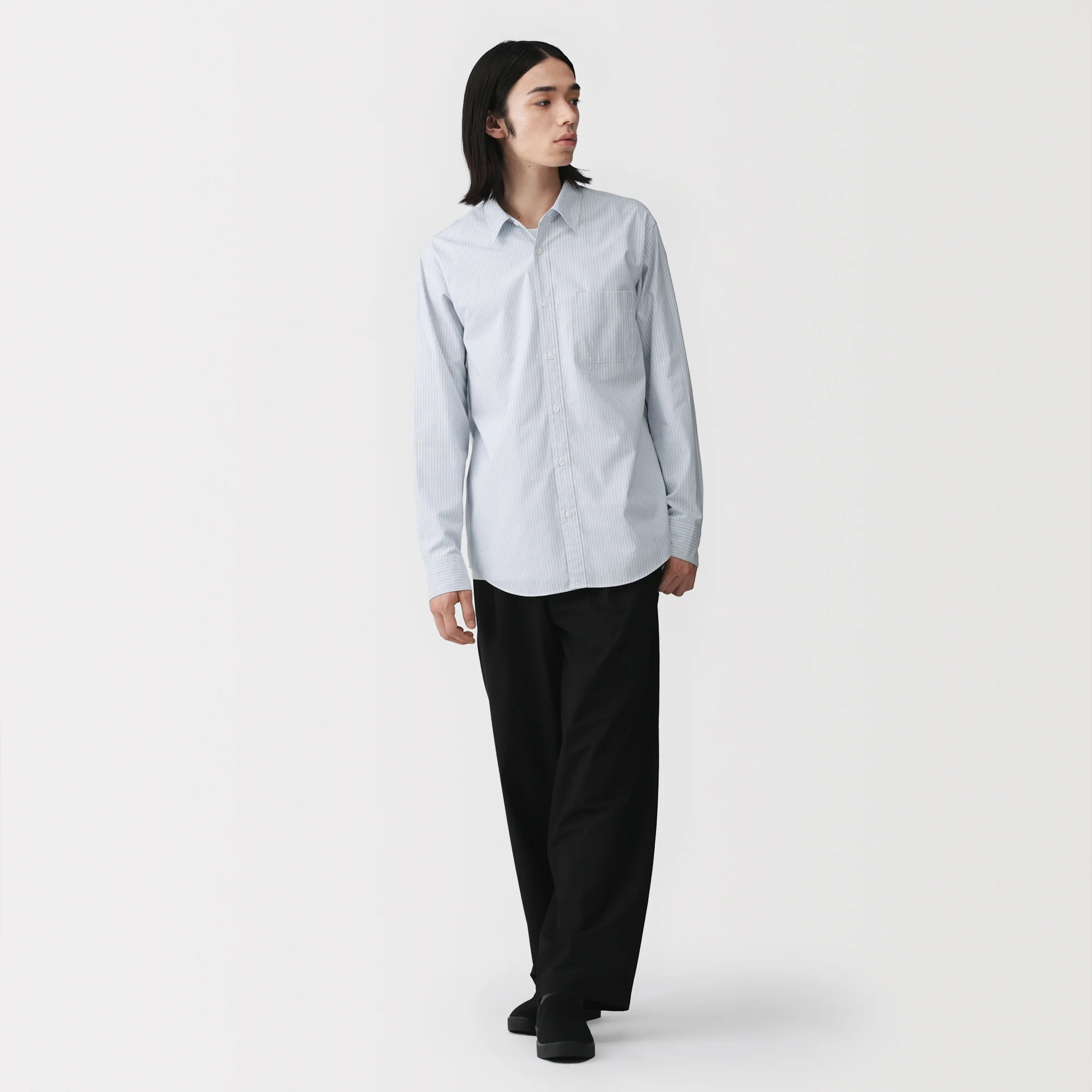 Broadcloth Long Sleeve Shirt - Image 58