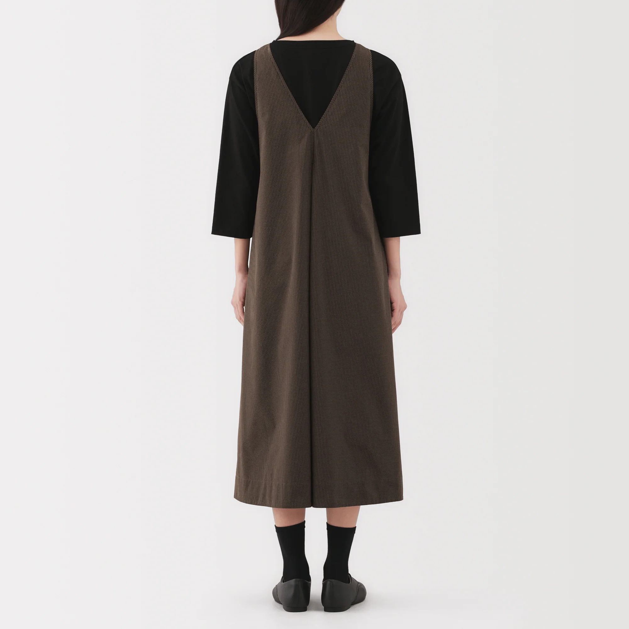 Broadcloth Sleeveless Dress - Image 15