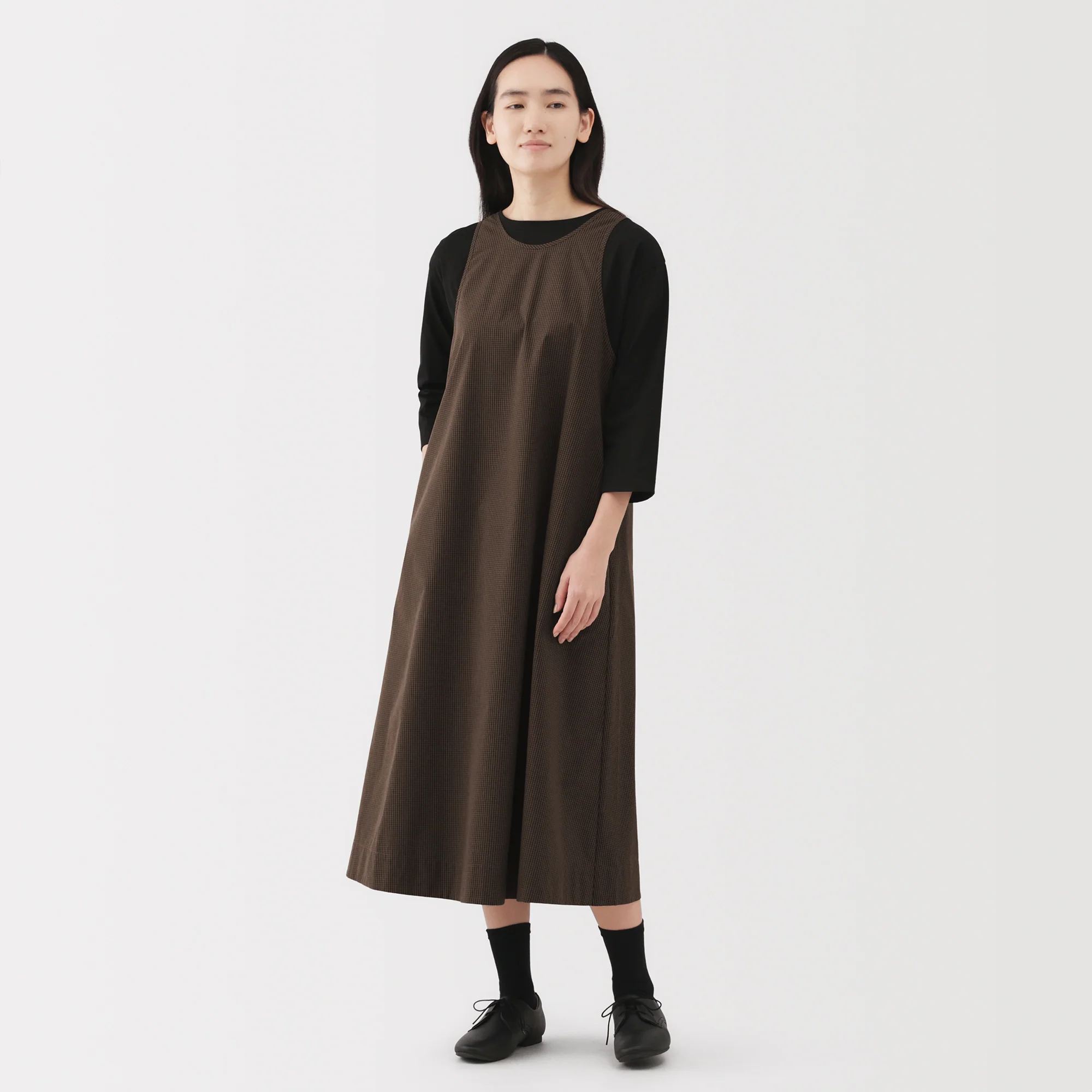 Broadcloth Sleeveless Dress - Image 21
