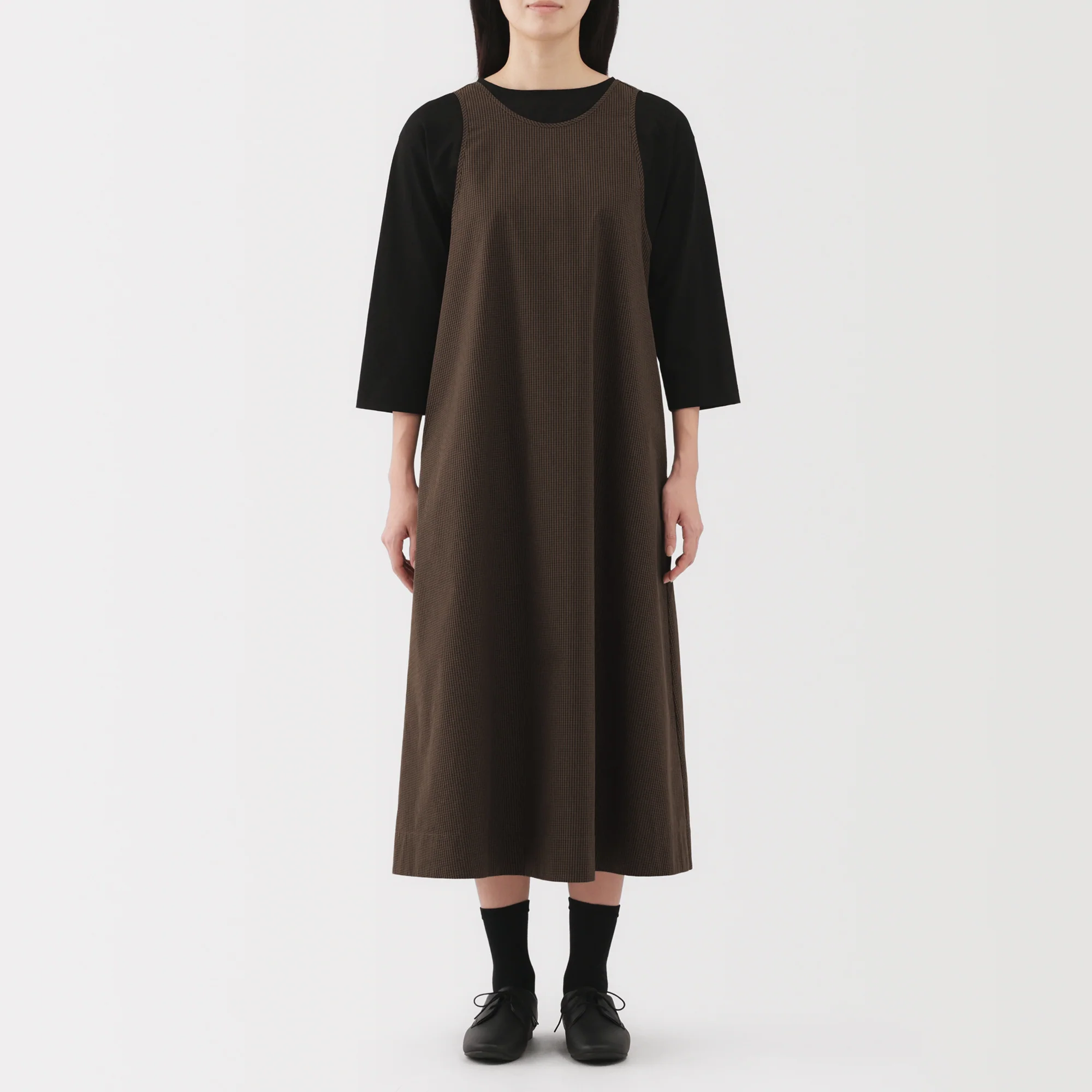 Broadcloth Sleeveless Dress - Image 22