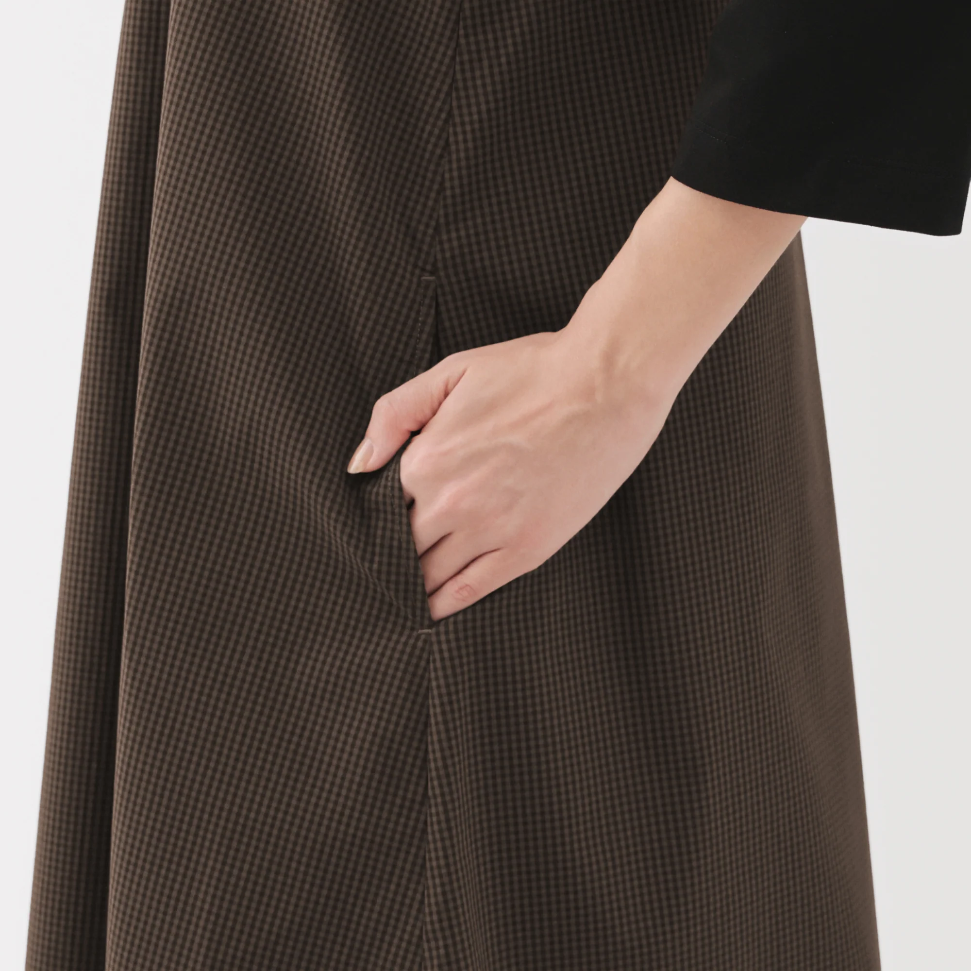 Broadcloth Sleeveless Dress - Image 8
