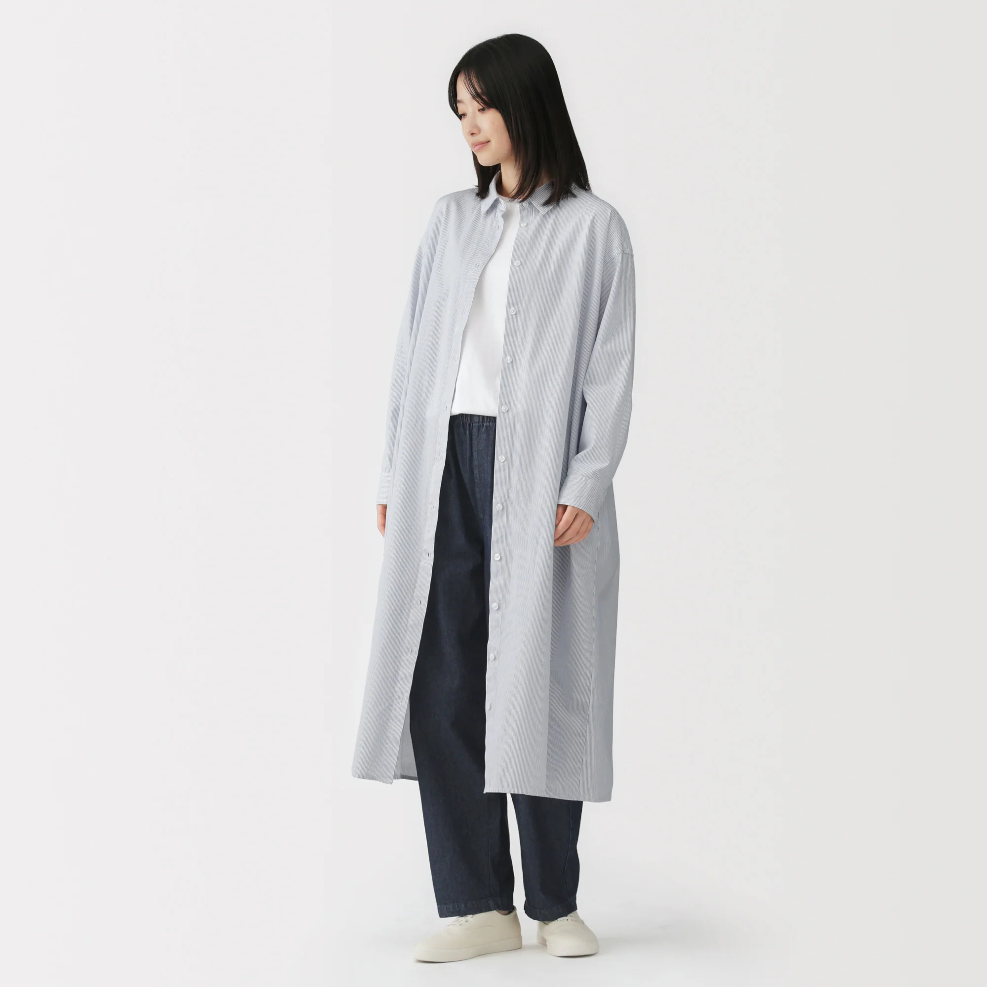 Broadcloth Shirt Dress - Image 20