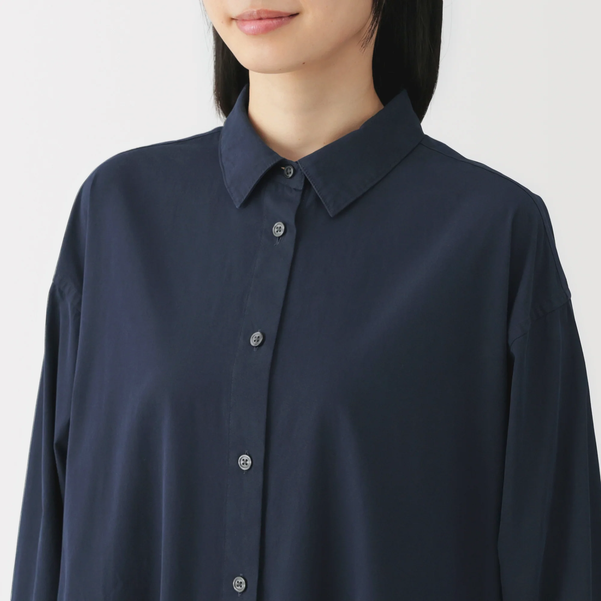 Broadcloth Shirt Dress - Image 7