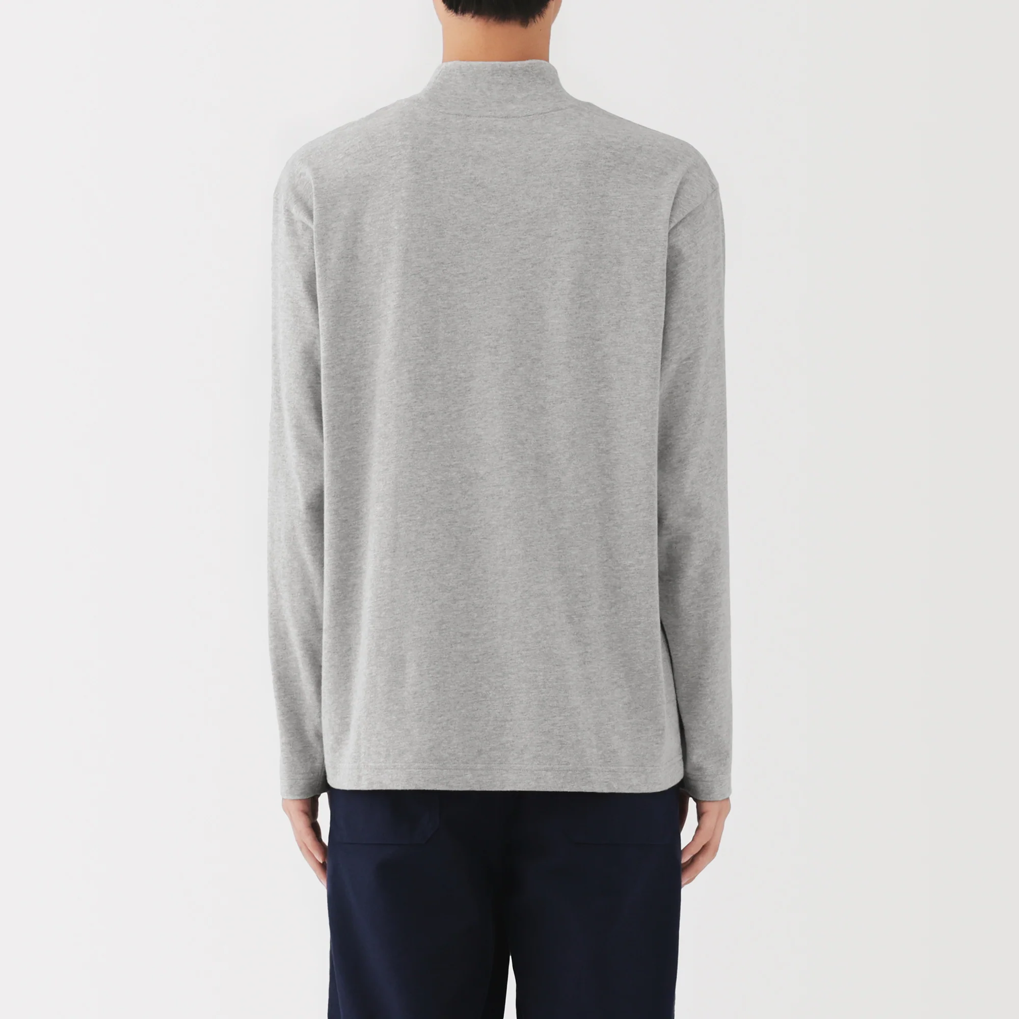 Brushed High Neck T-Shirt - Image 15