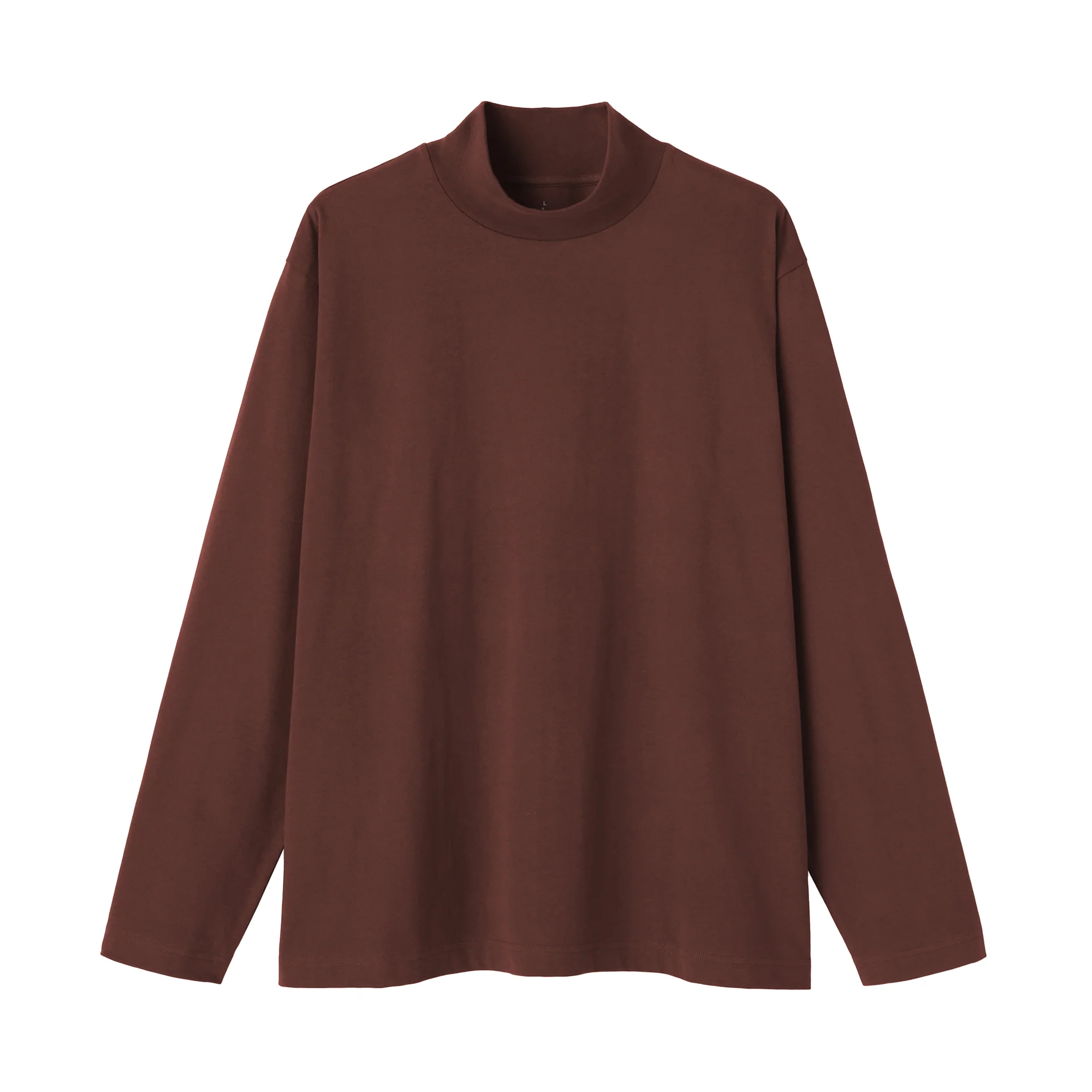 Brushed High Neck T-Shirt - Image 2
