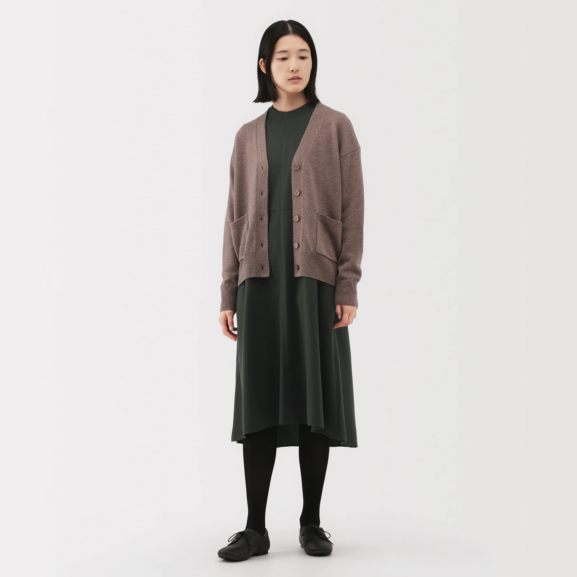 Brushed Jumper Dress - Image 4