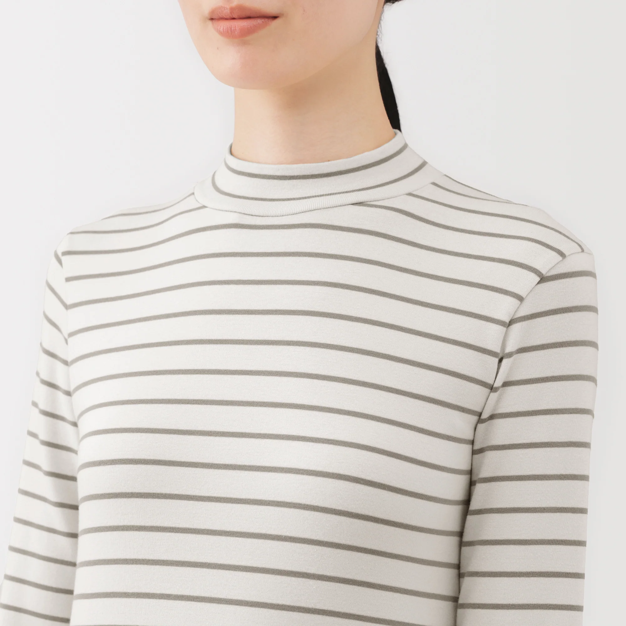 Brushed Mockneck T-Shirt - Image 14