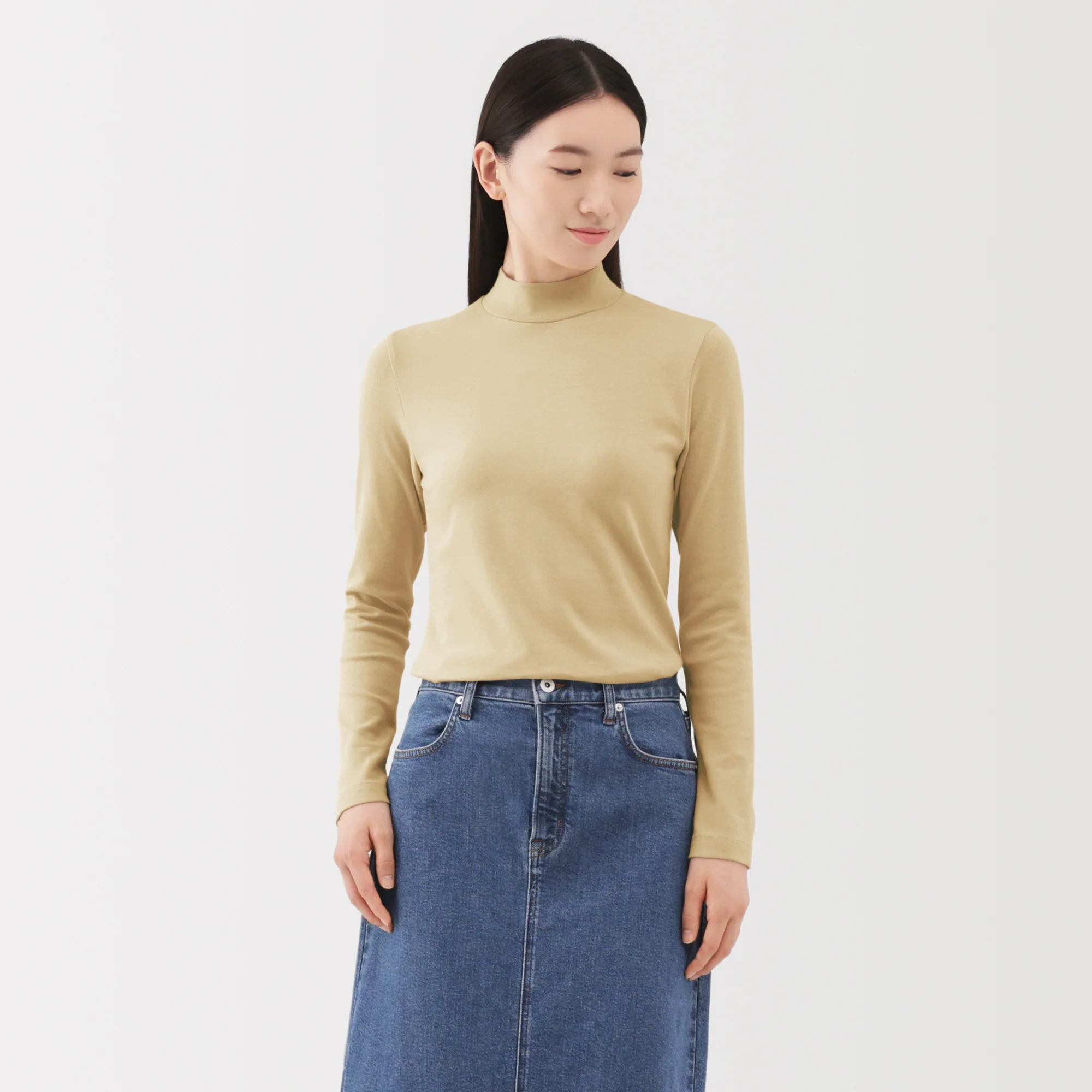 Brushed Mockneck T-Shirt - Image 31