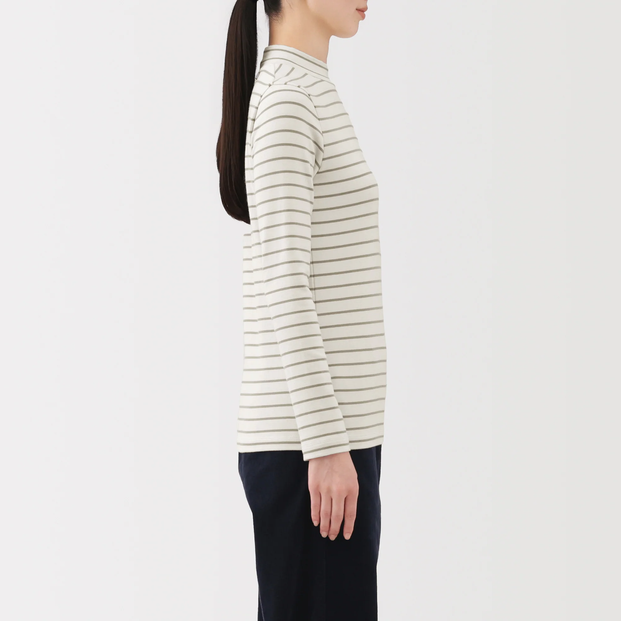 Brushed Mockneck T-Shirt - Image 33