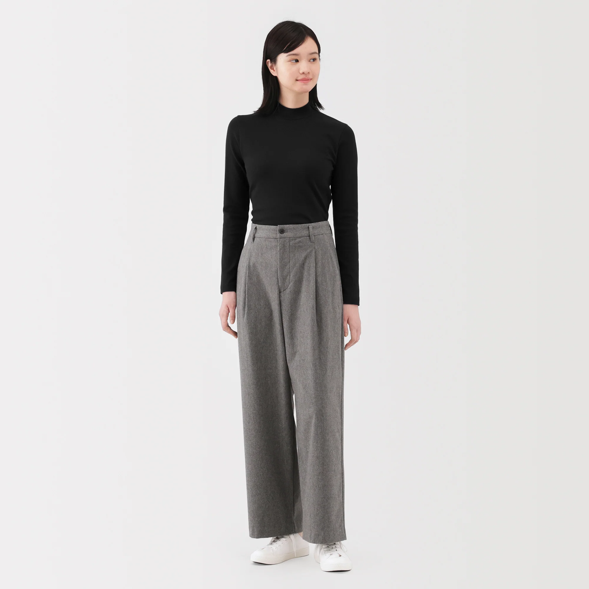 Brushed Mockneck T-Shirt - Image 4