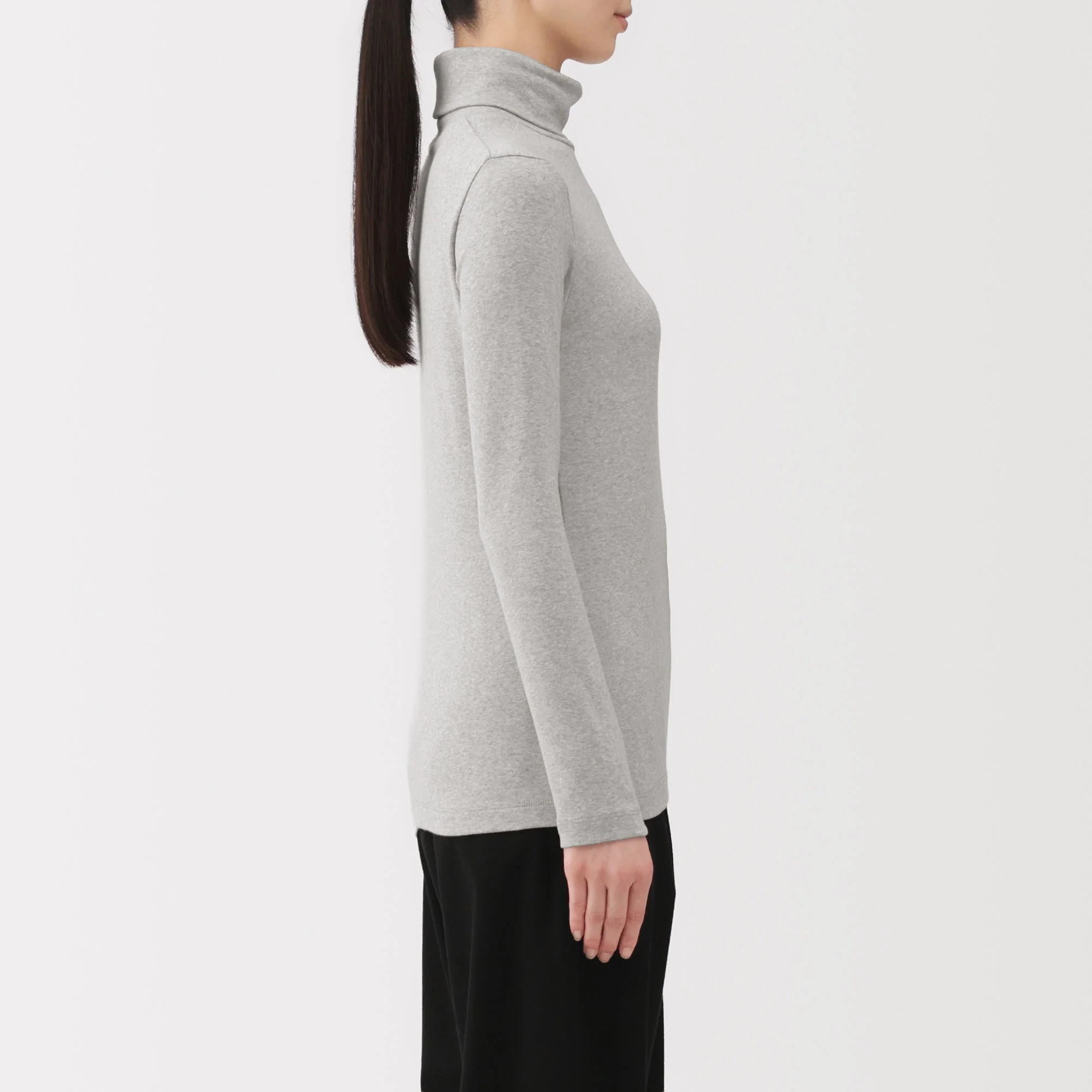 Brushed Turtleneck T-Shirt - Image 12