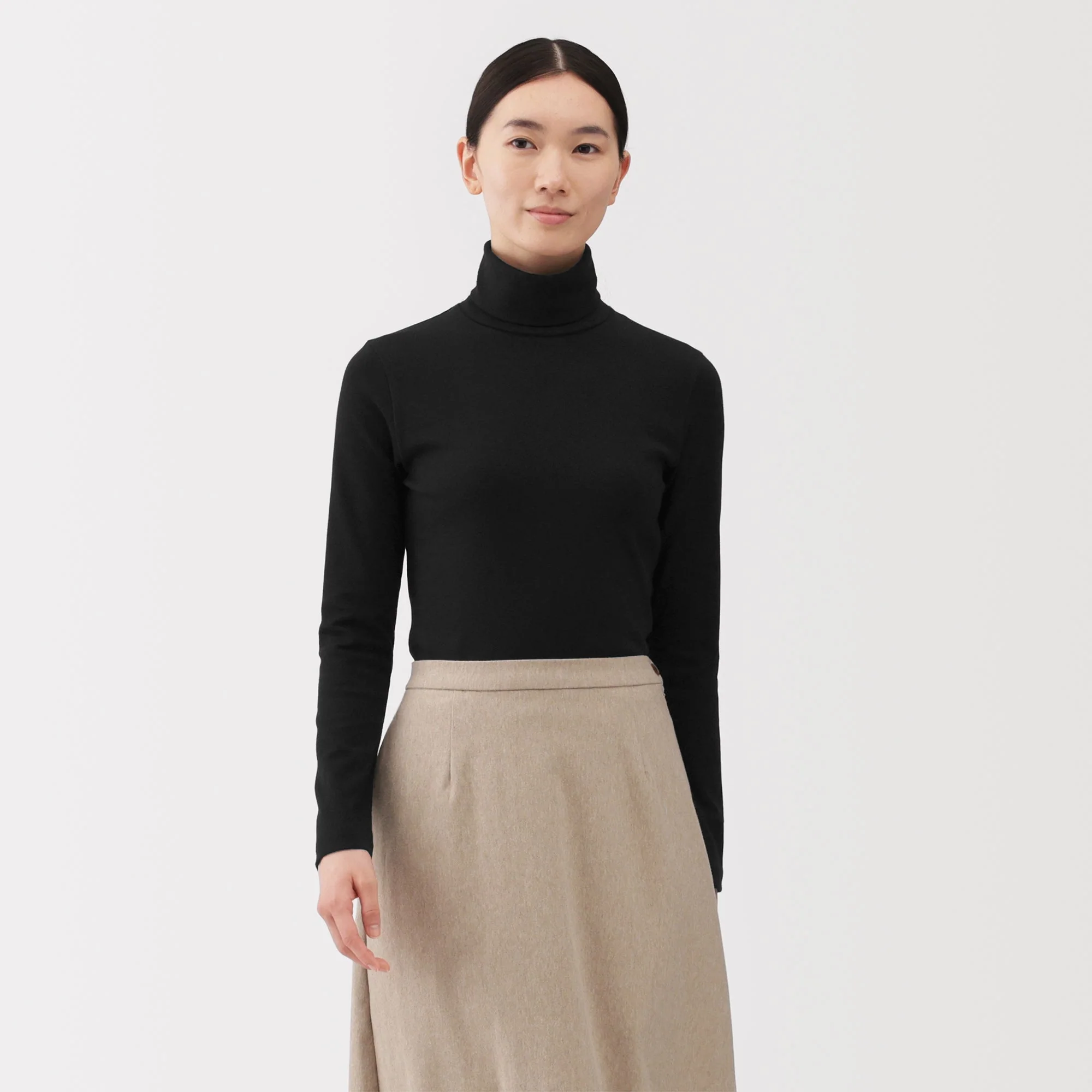 Brushed Turtleneck T-Shirt - Image 31