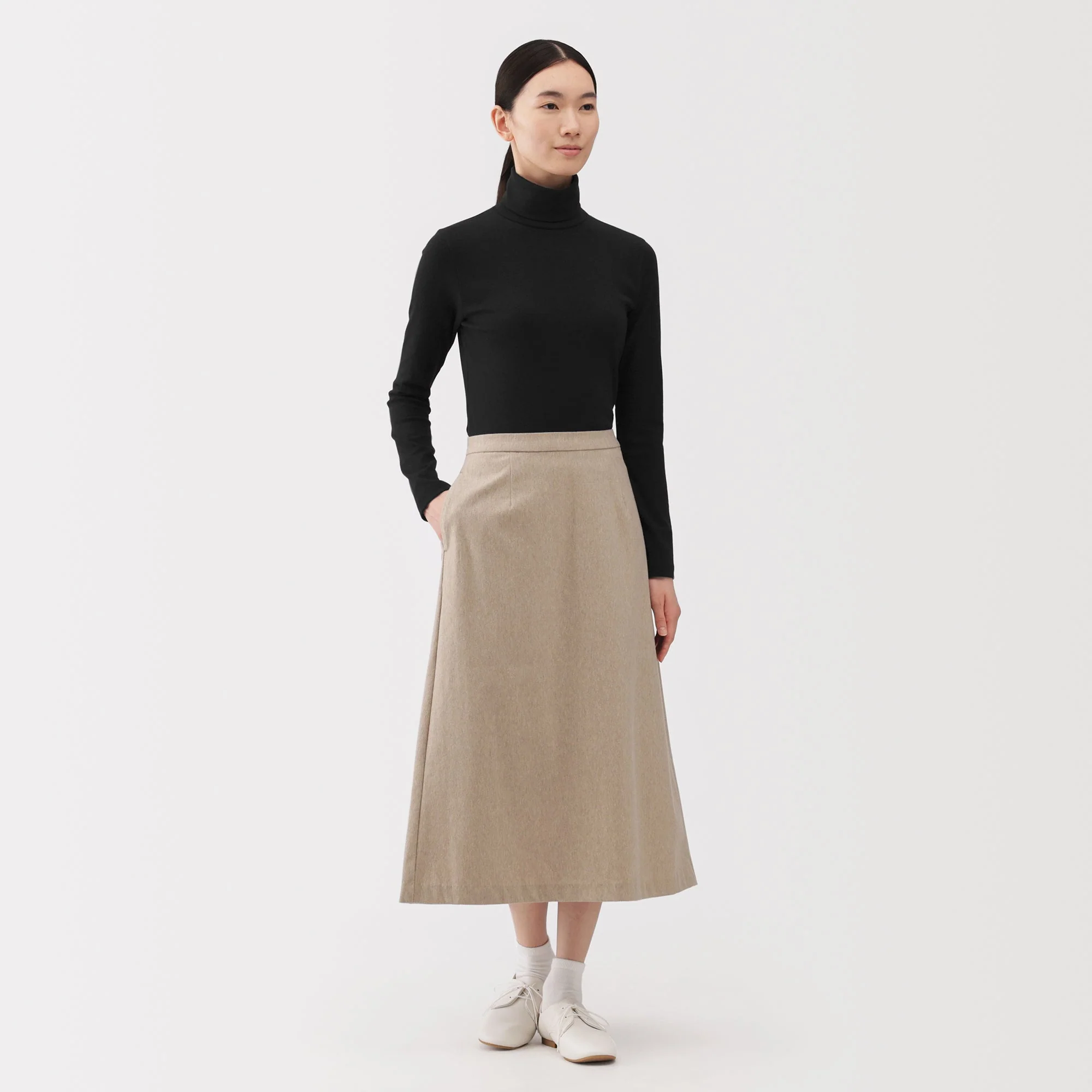 Brushed Turtleneck T-Shirt - Image 32
