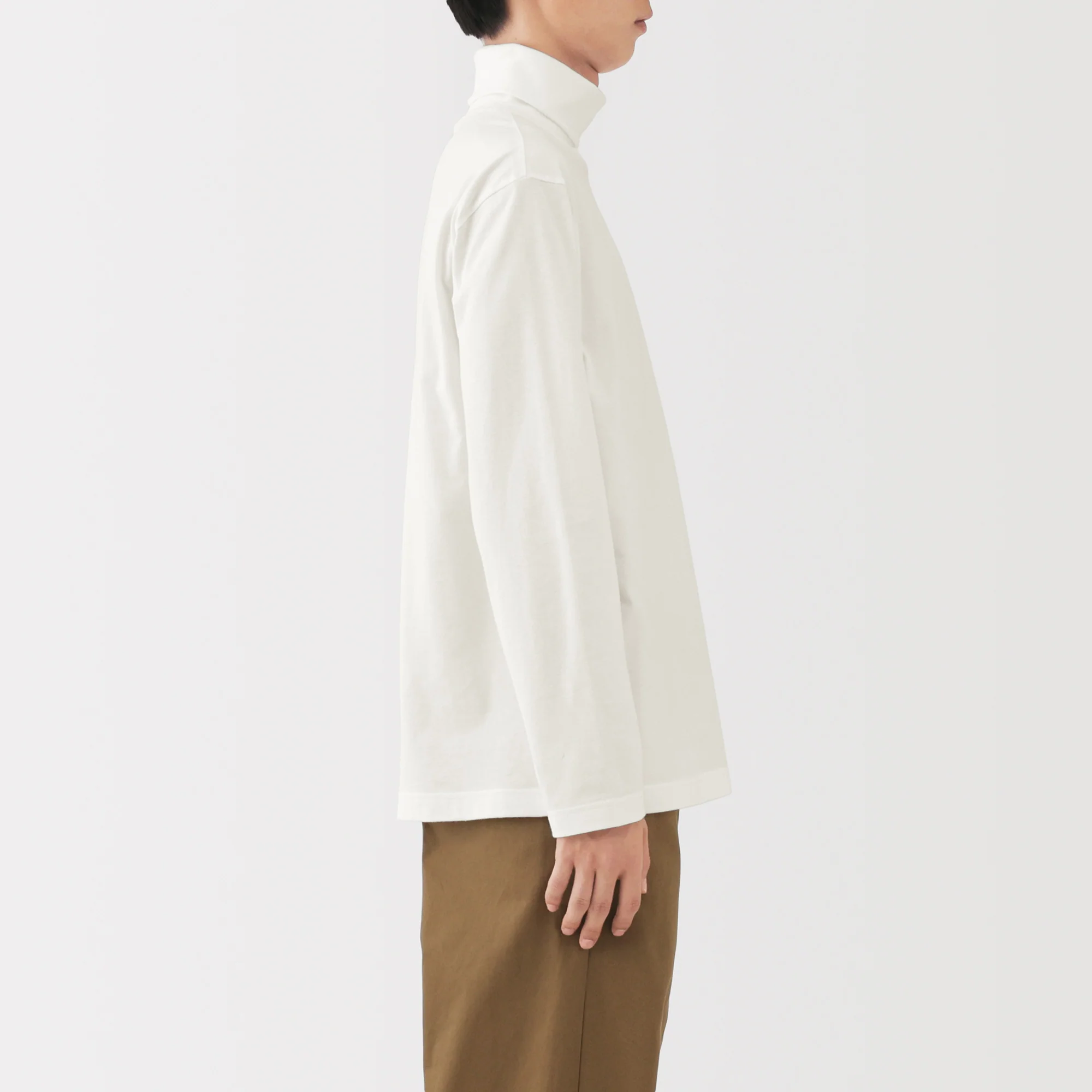 Brushed Turtleneck T-Shirt - Image 5