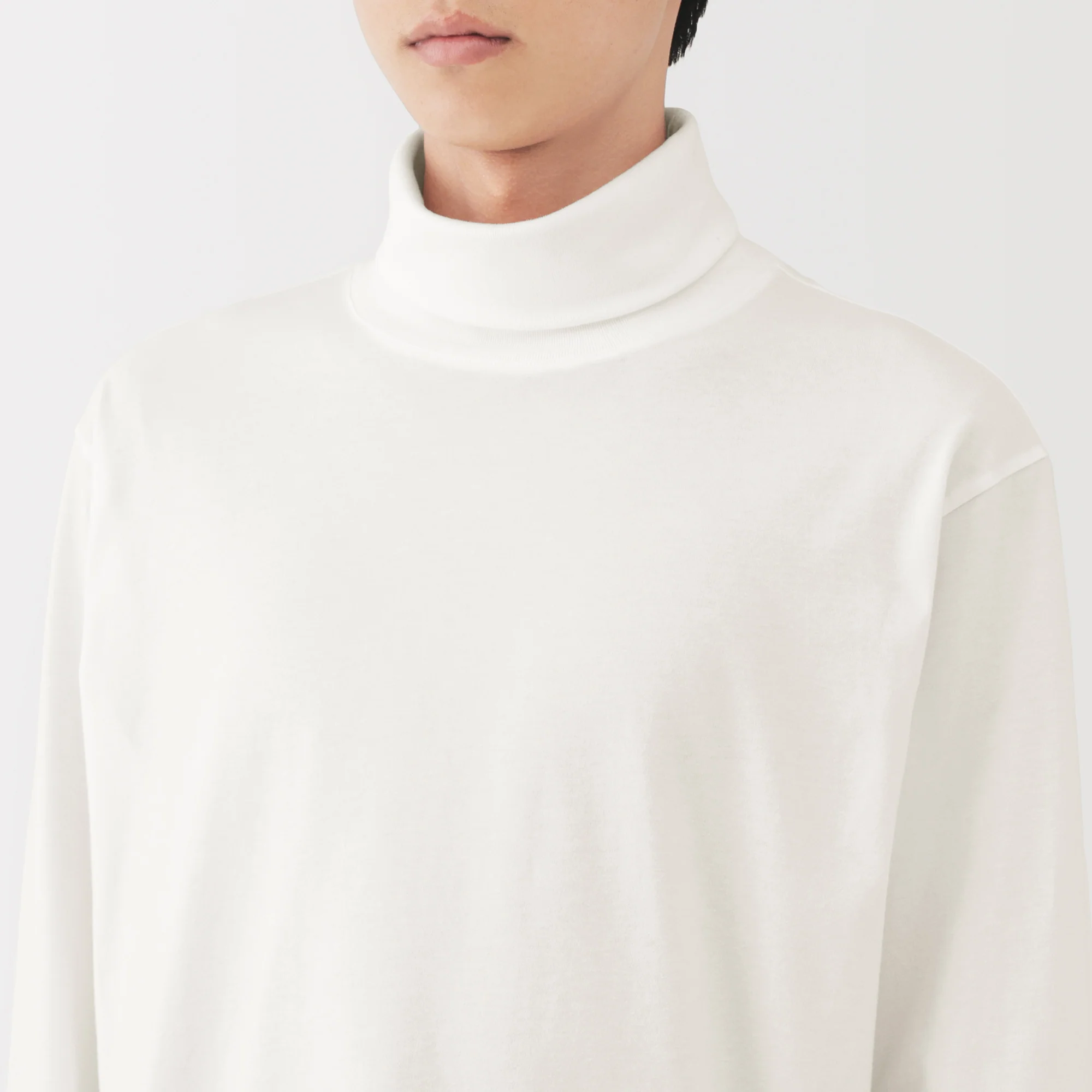 Brushed Turtleneck T-Shirt - Image 7