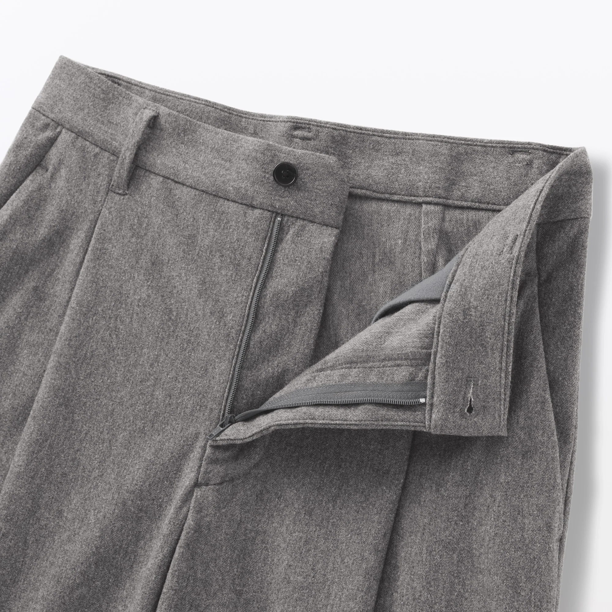 Brushed Wide Pants - Image 9