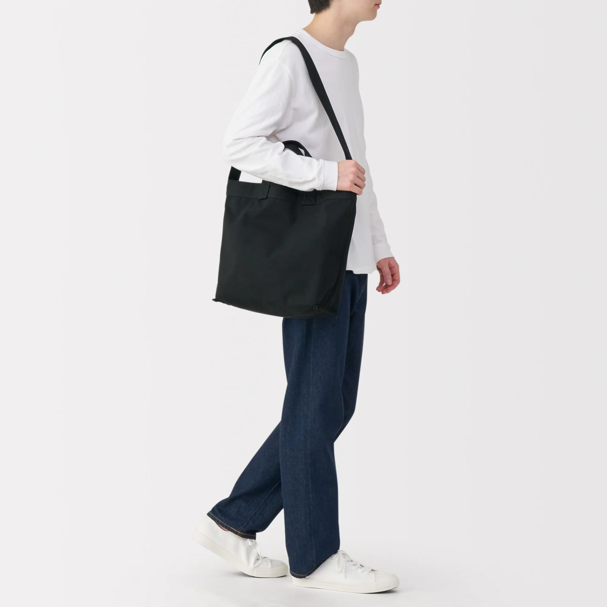 Canvas 2-Way Tote Bag - Image 10