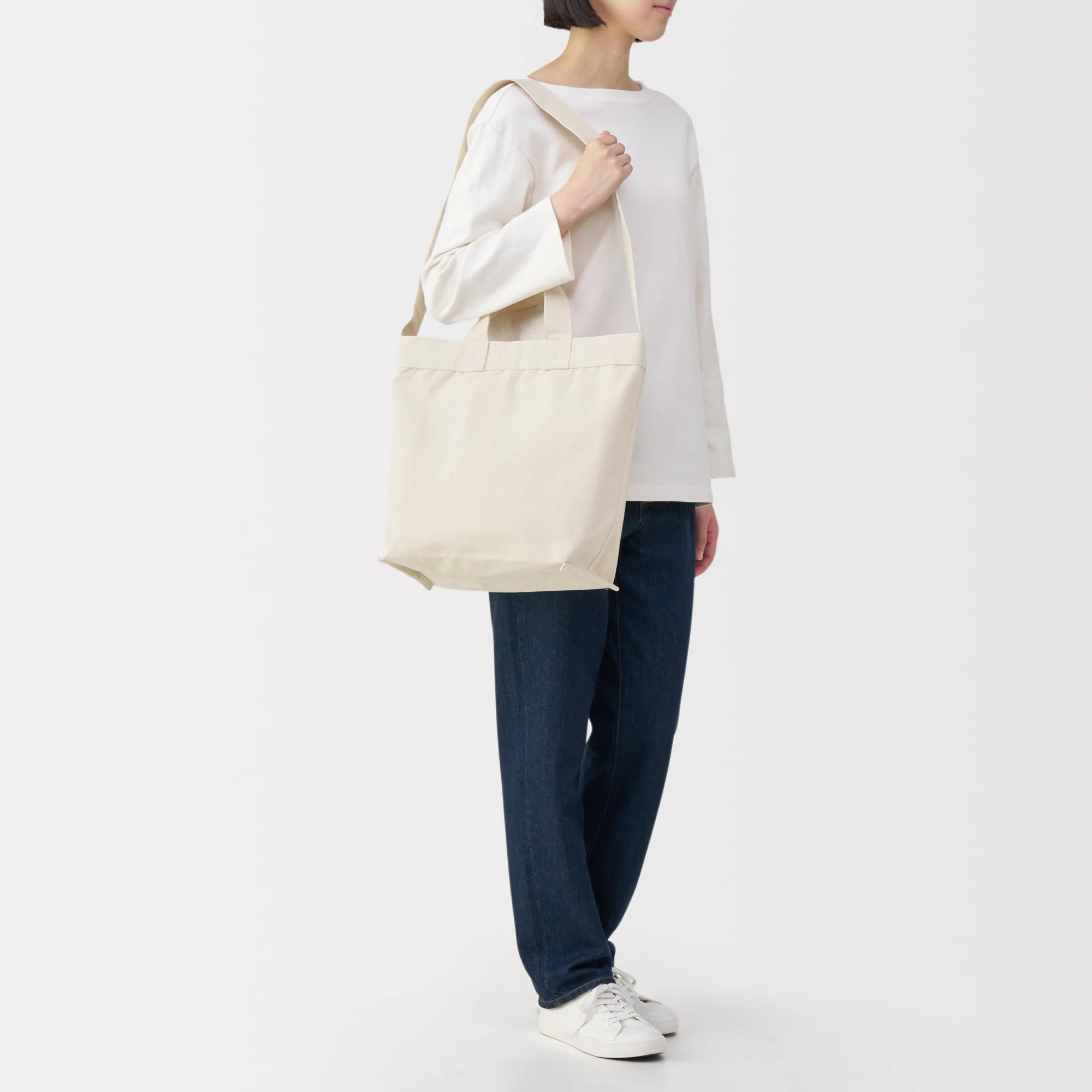 Canvas 2-Way Tote Bag - Image 19