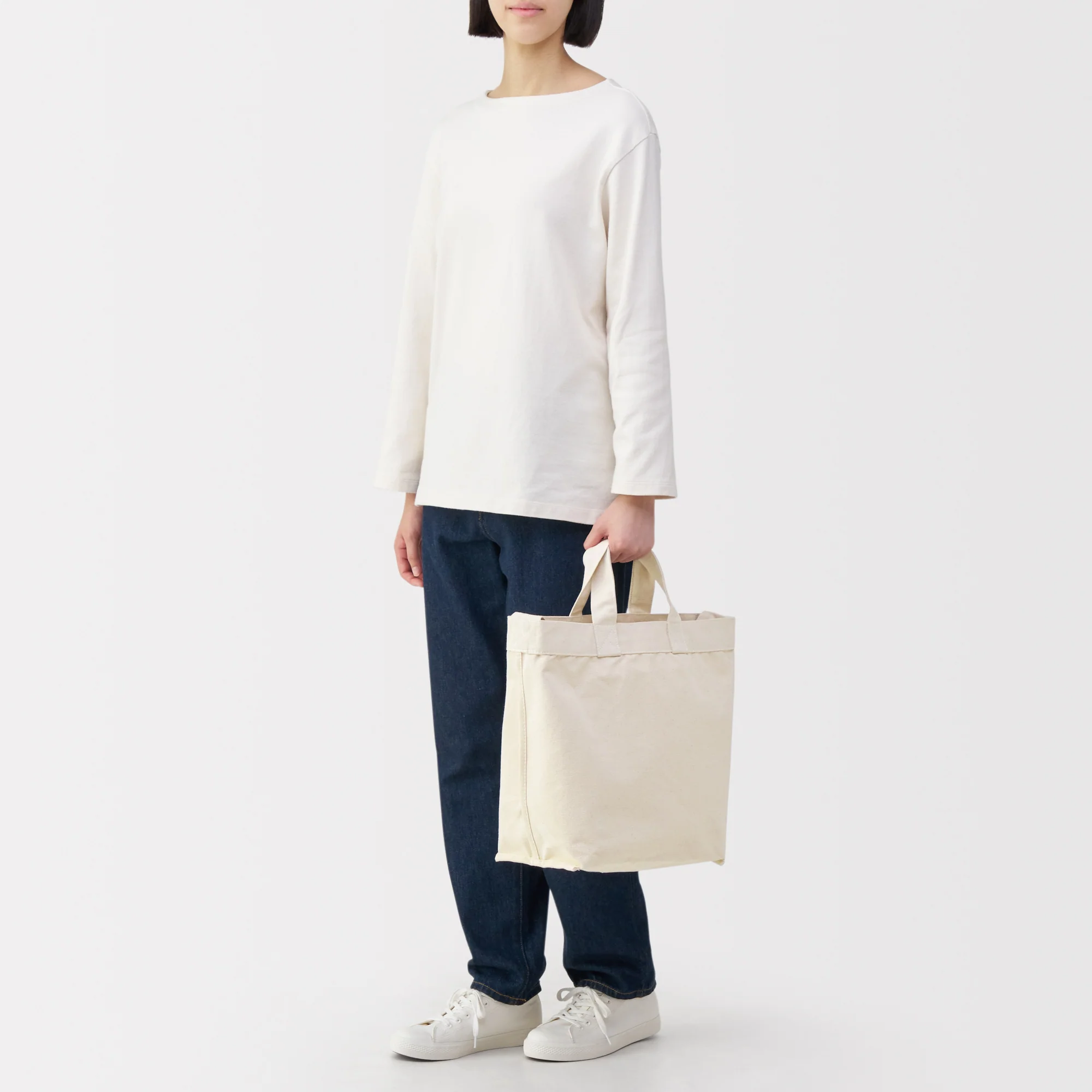 Canvas 2-Way Tote Bag - Image 20