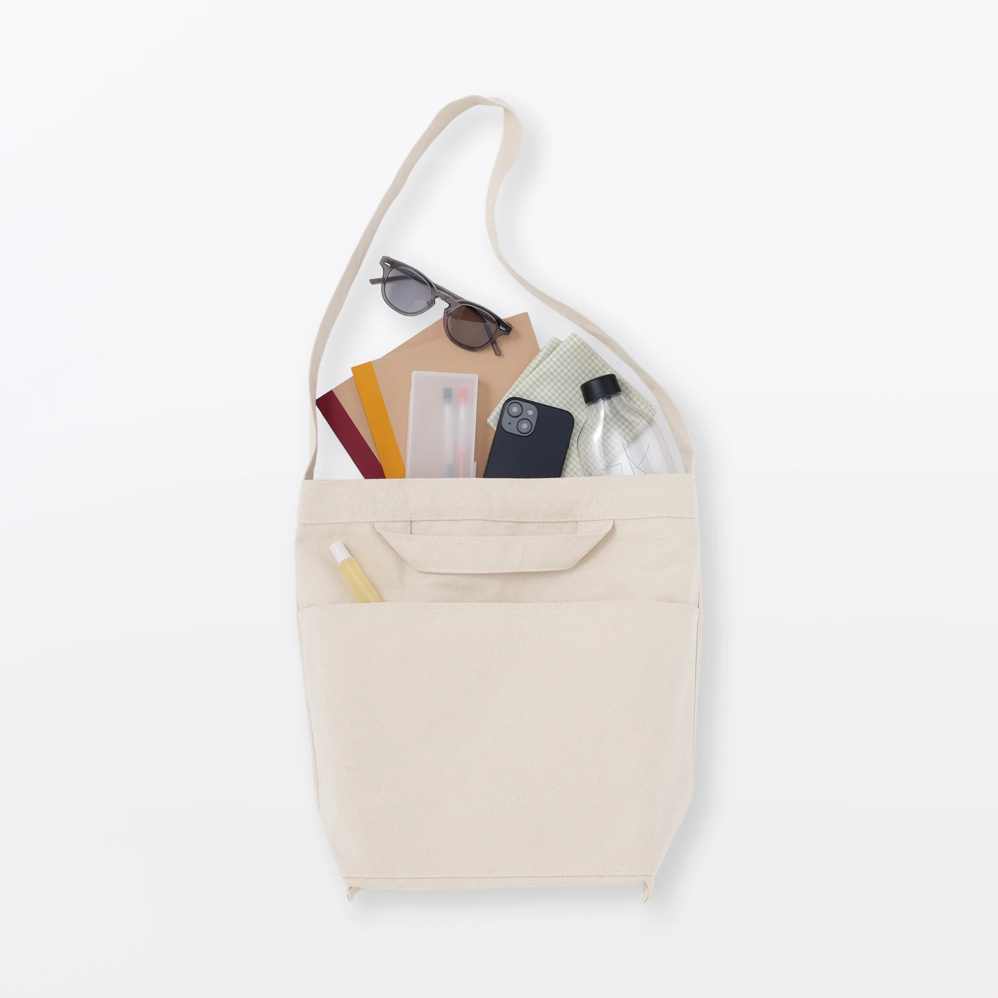Canvas Shoulder Tote Bag - Image 10