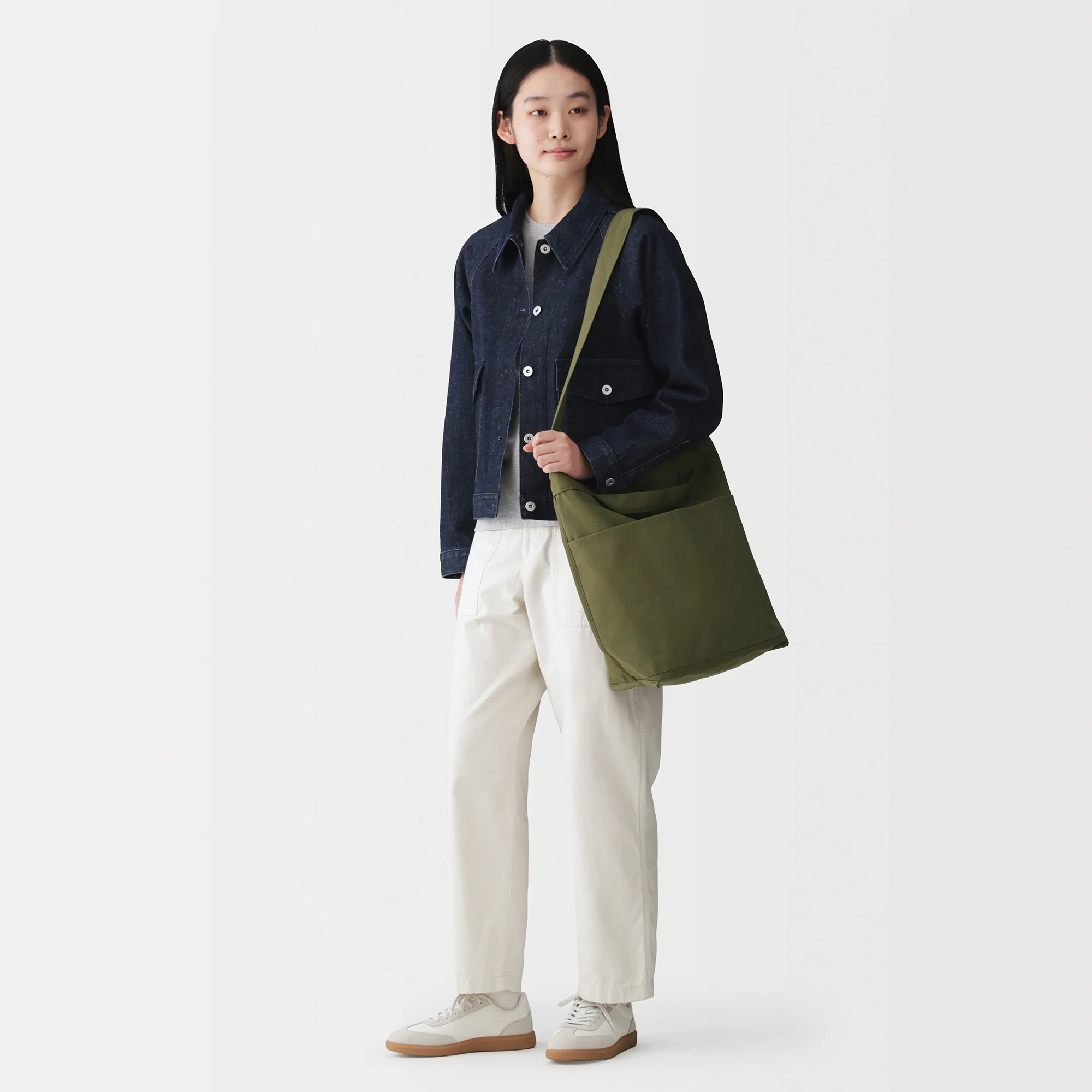 Canvas Shoulder Tote Bag - Image 13