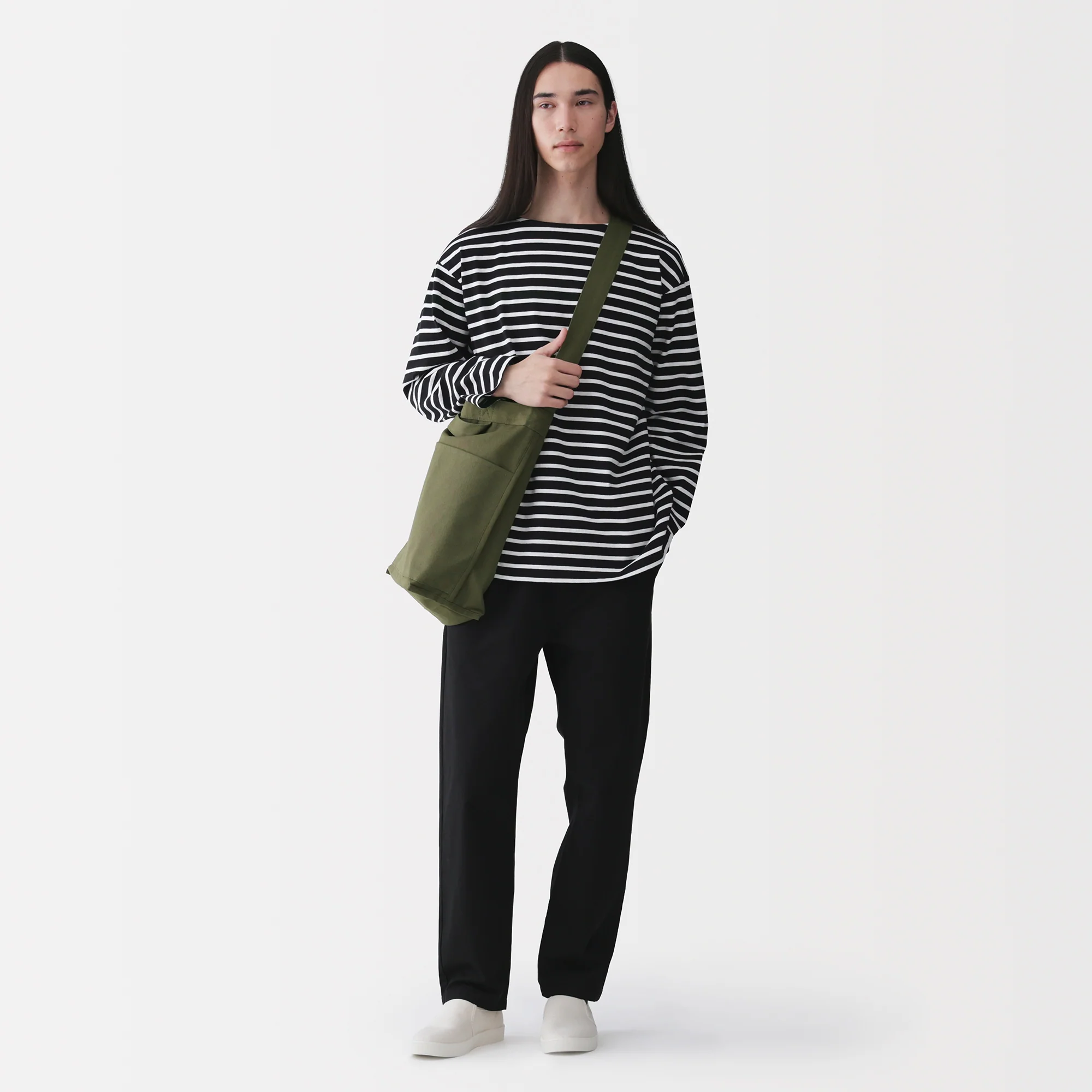 Canvas Shoulder Tote Bag - Image 15