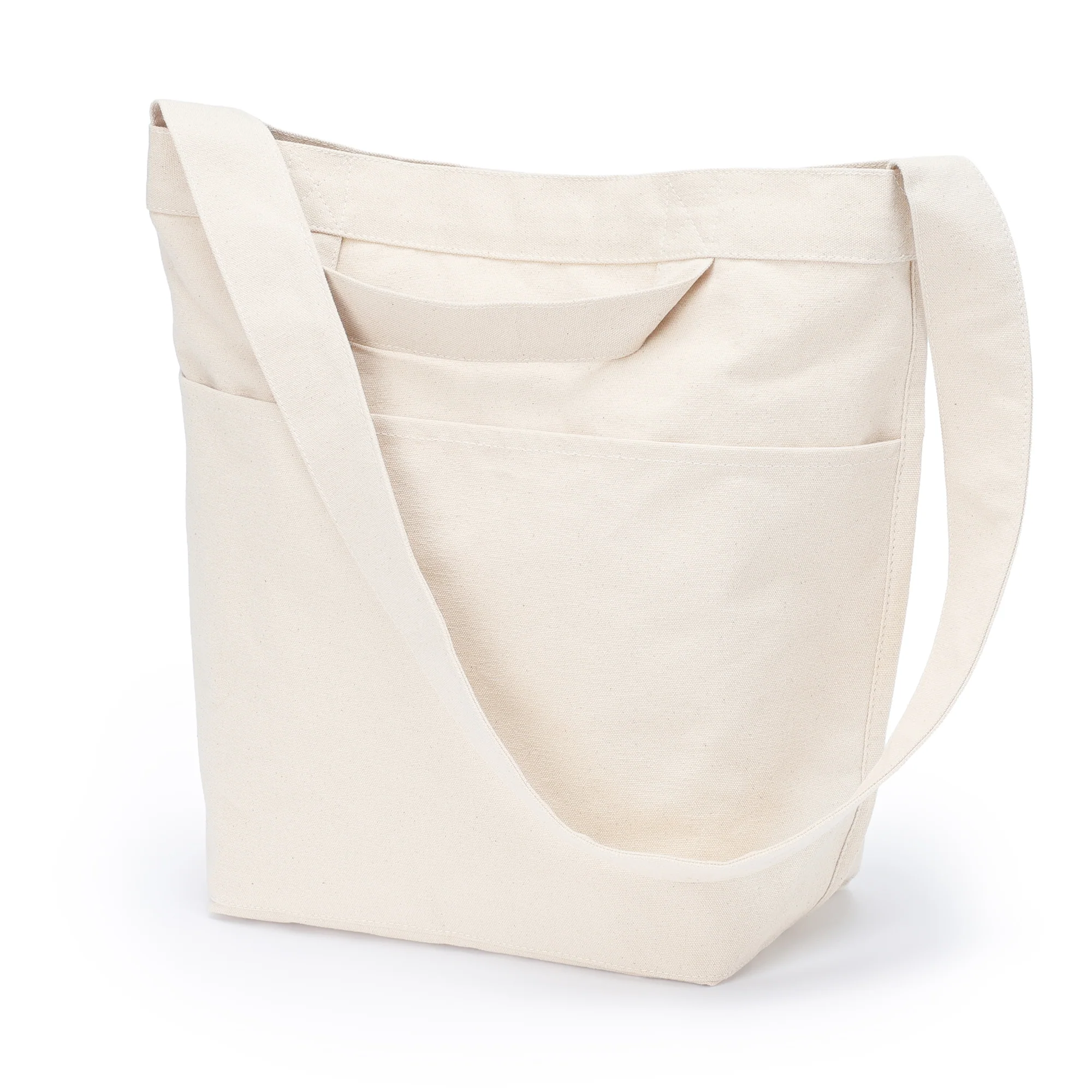 Canvas Shoulder Tote Bag - Image 2