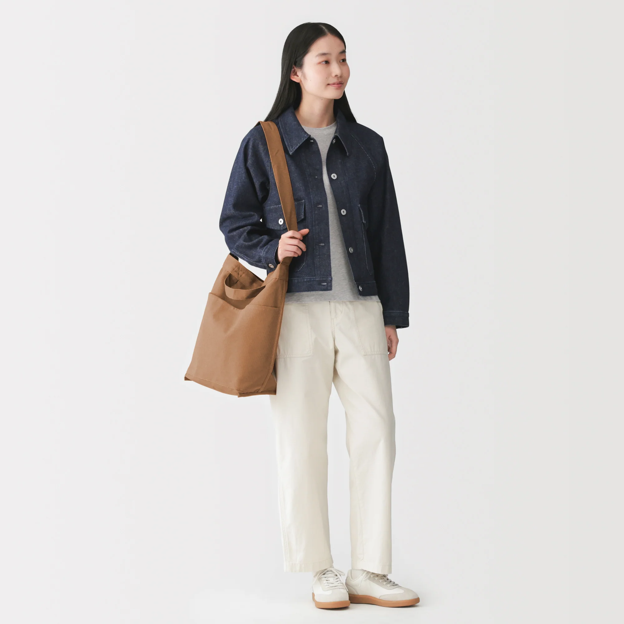 Canvas Shoulder Tote Bag - Image 21