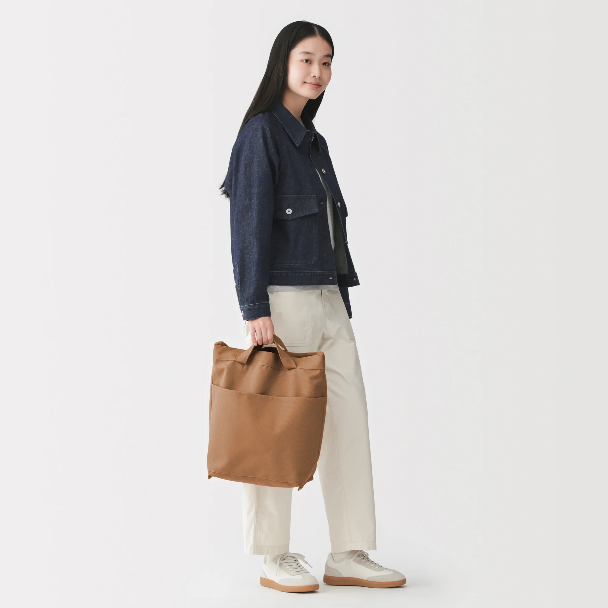 Canvas Shoulder Tote Bag - Image 24
