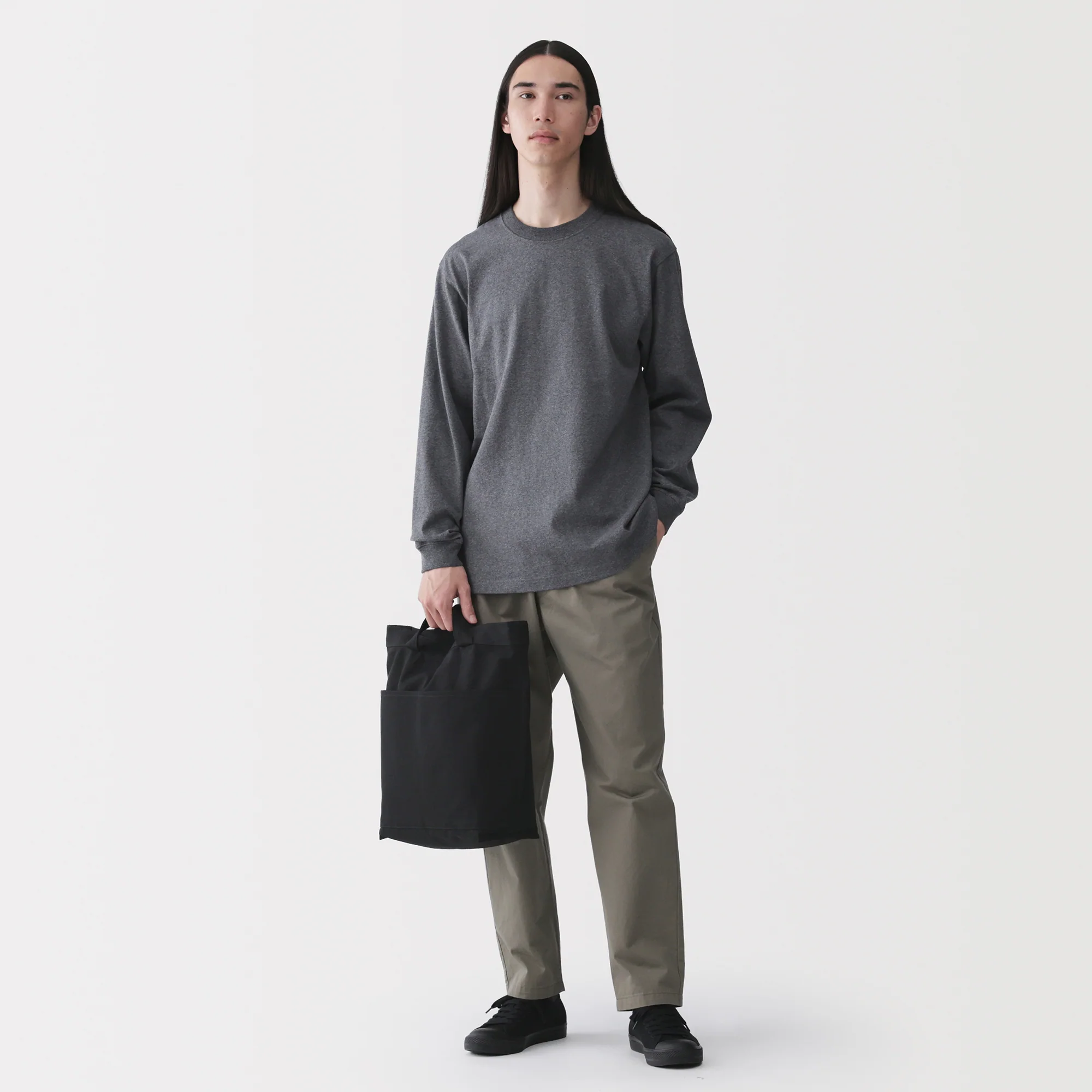 Canvas Shoulder Tote Bag - Image 35