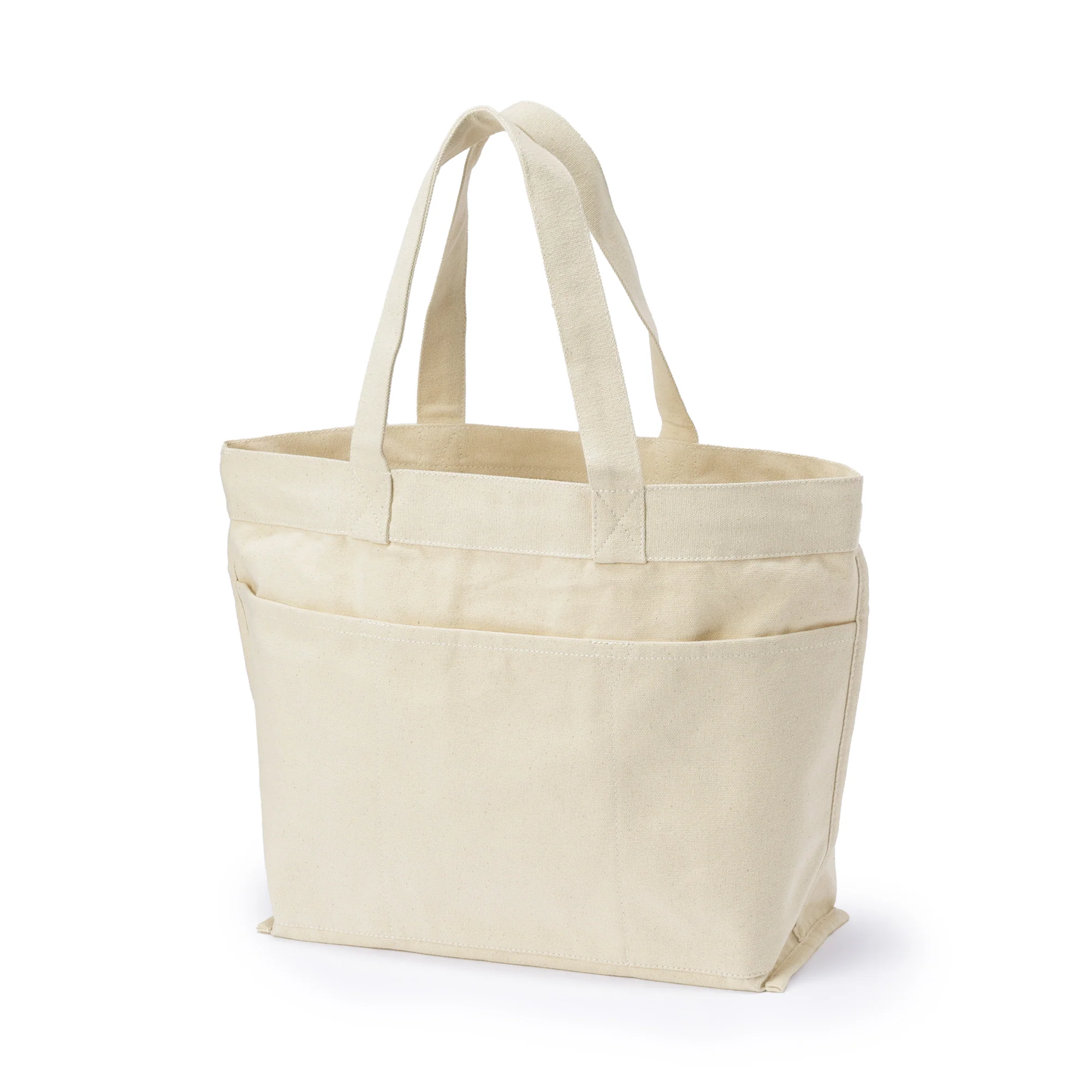Canvas Wide Tote Bag - Image 23
