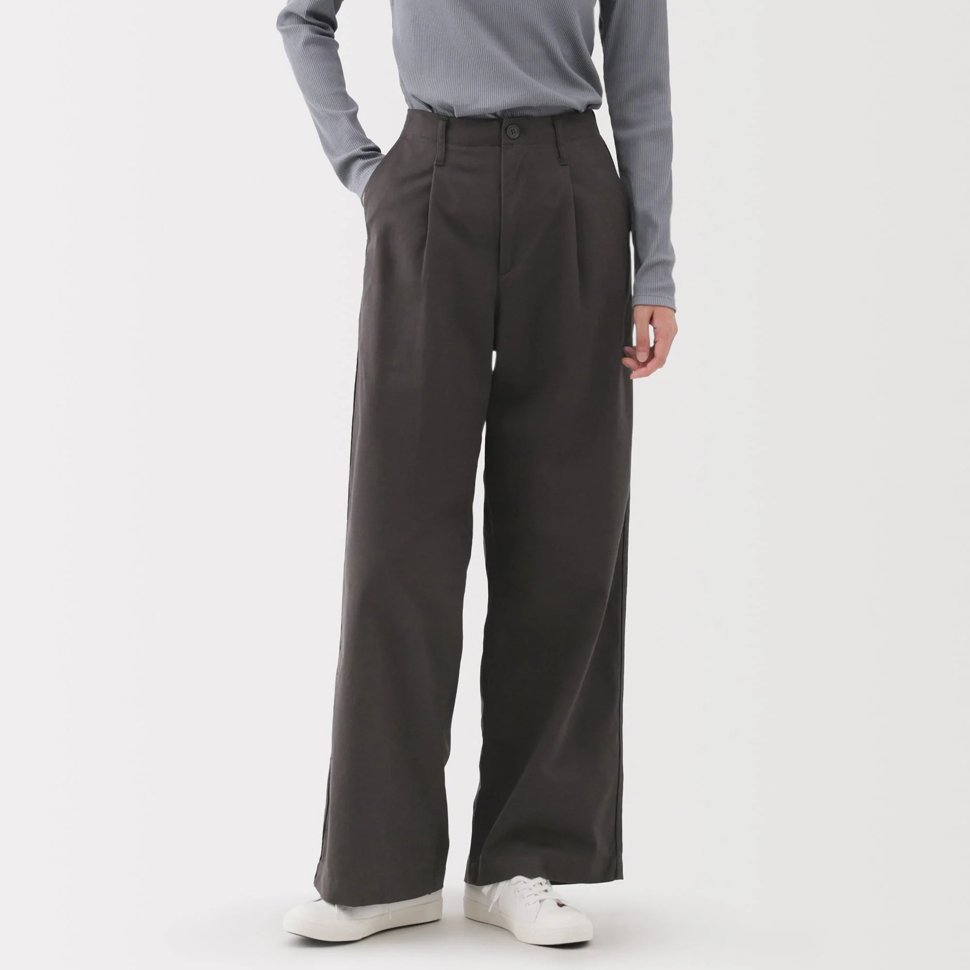 Chino Darted Wide Pants - Image 12