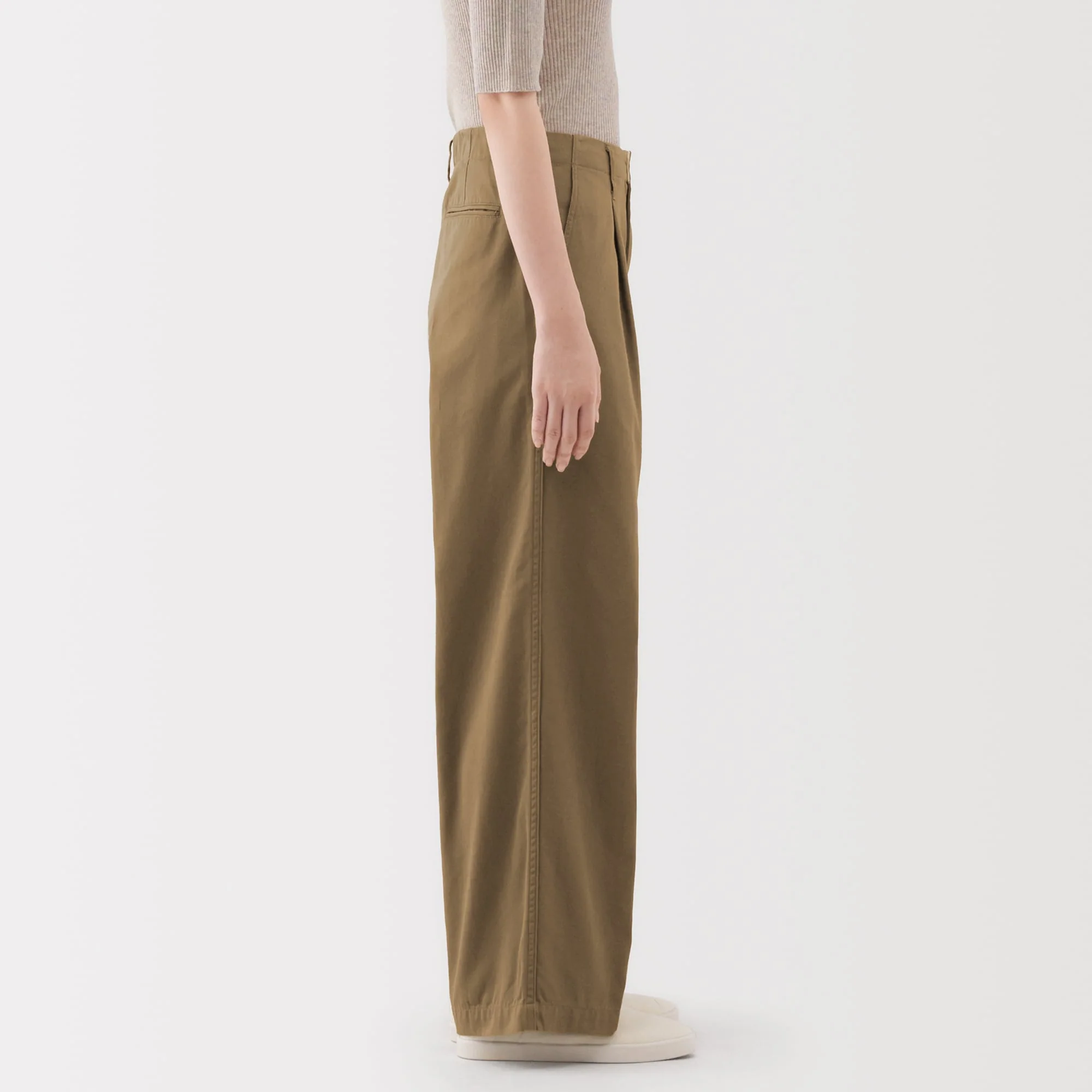 Chino Darted Wide Pants - Image 5