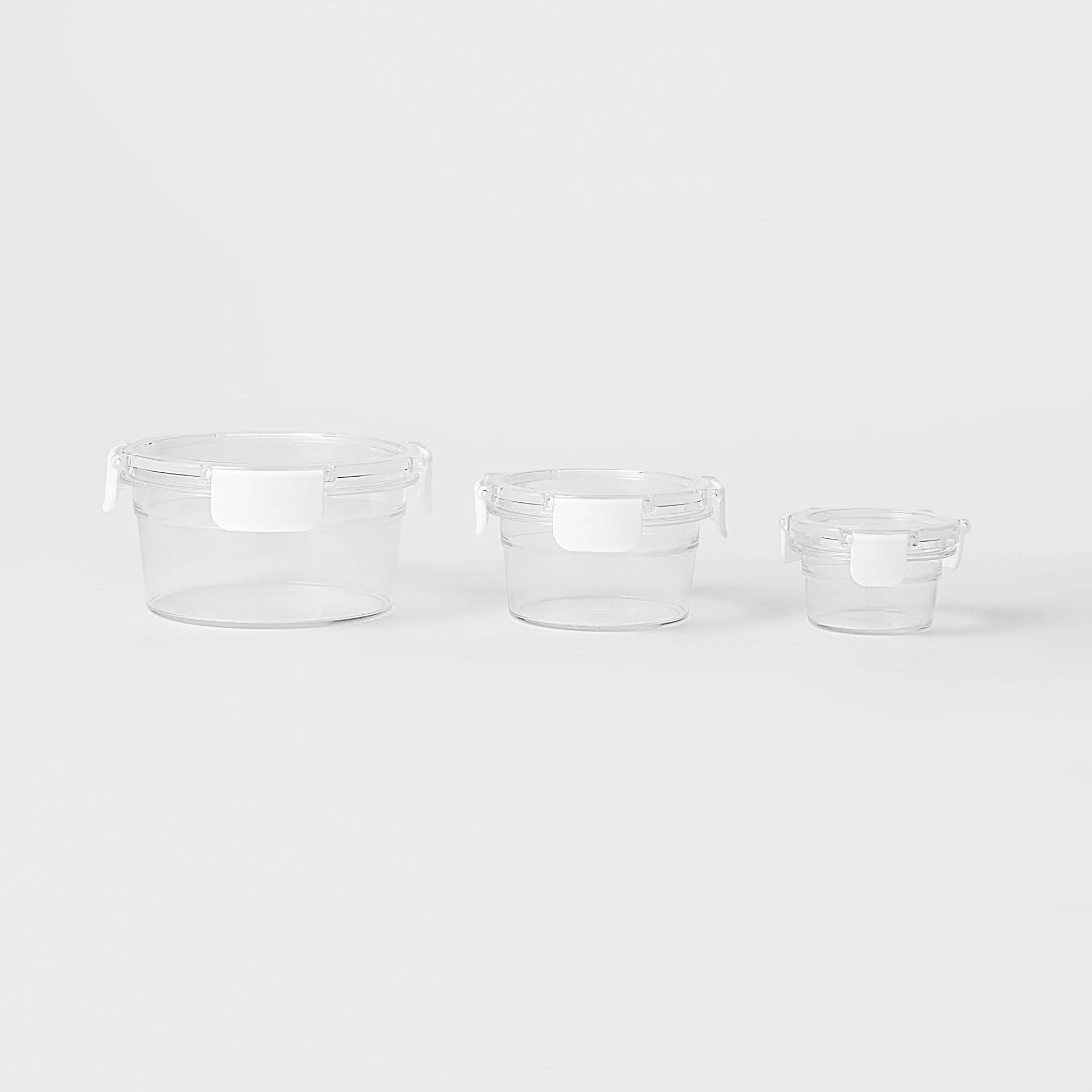 Clear Storage Container - Round (11 fl oz) - Image 3