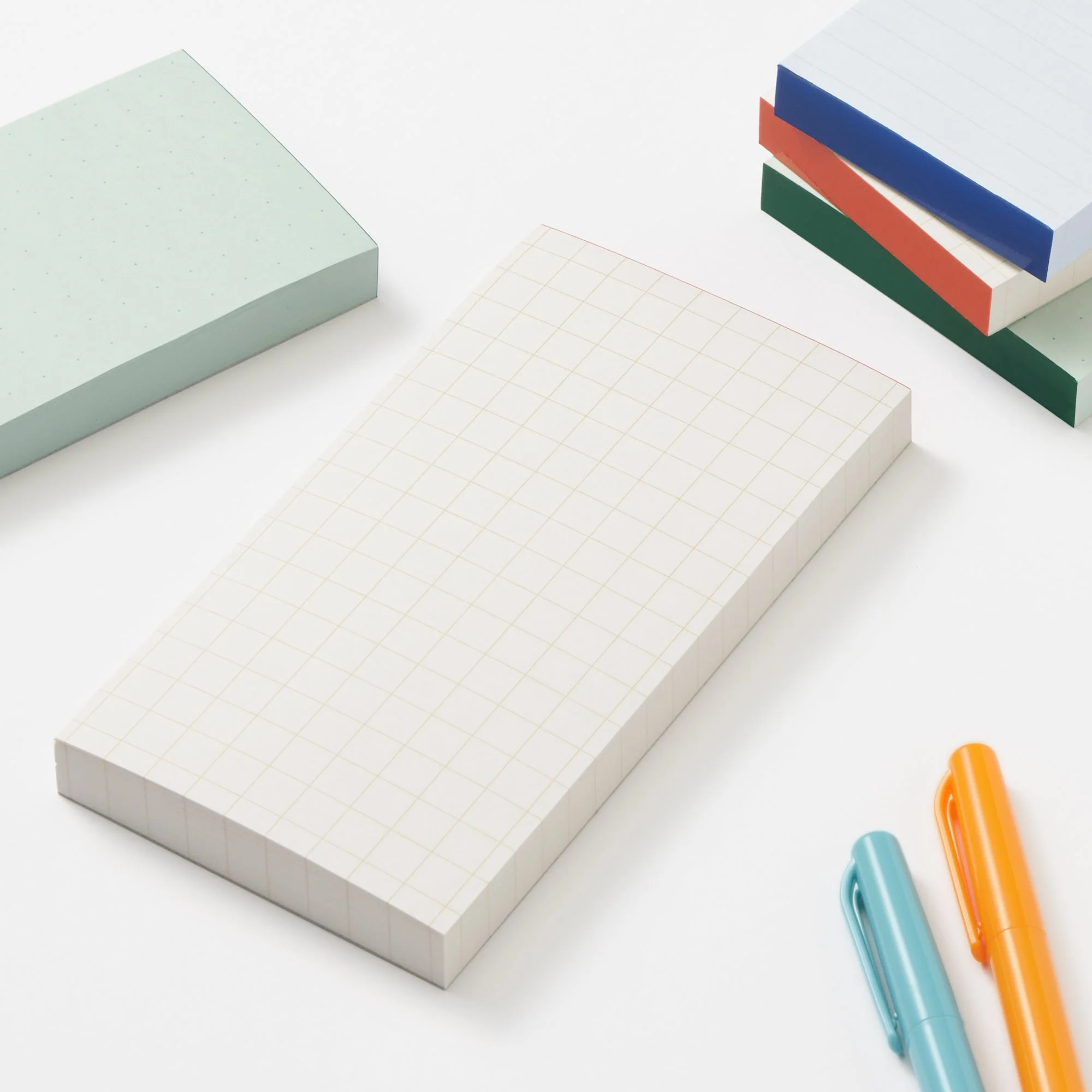 Colored Notepad - Grid (W3.1 x L5.8") - Image 6