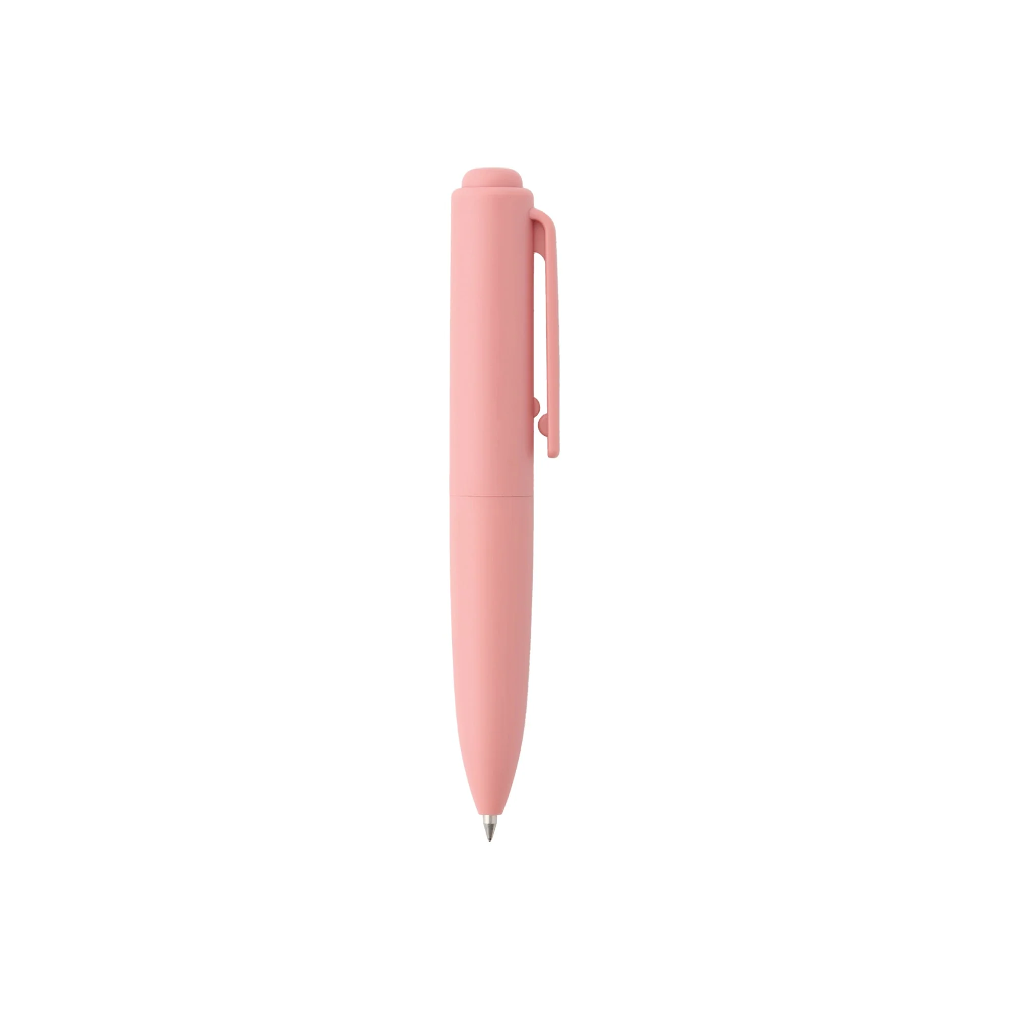 Compact Gel Ink Ballpoint Pen Knock Type 0.5 mm - Pink