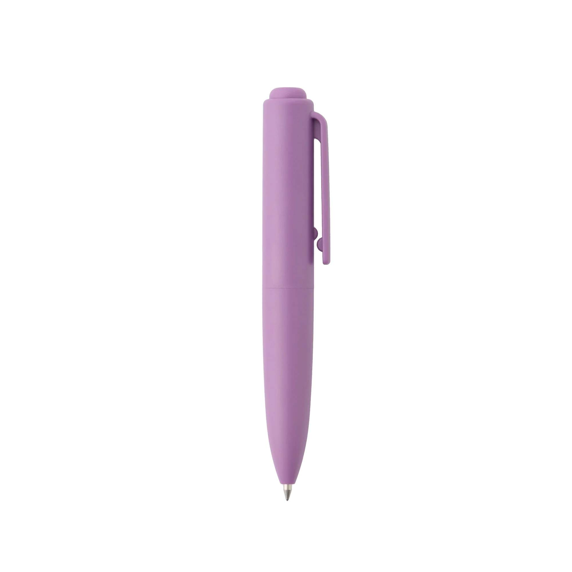 Compact Gel Ink Ballpoint Pen Knock Type 0.5 mm - Purple