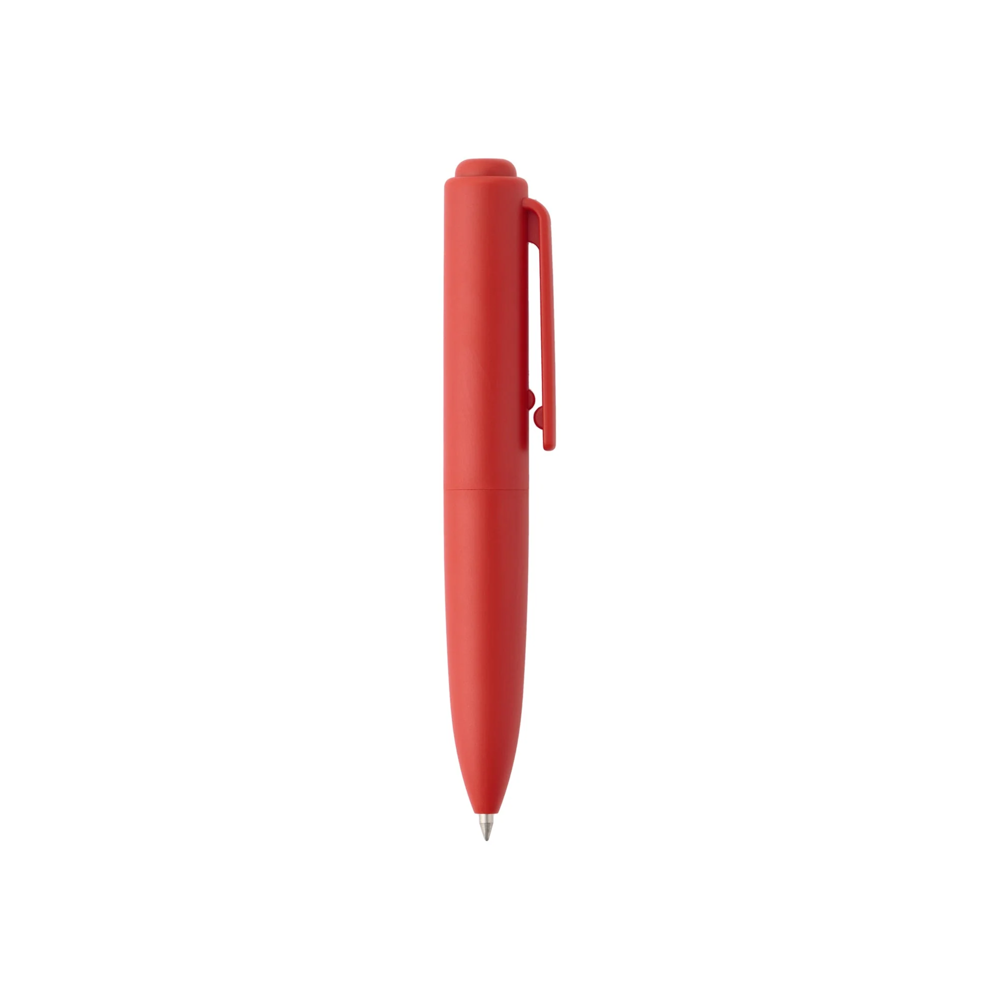 Compact Gel Ink Ballpoint Pen Knock Type 0.5 mm - Red