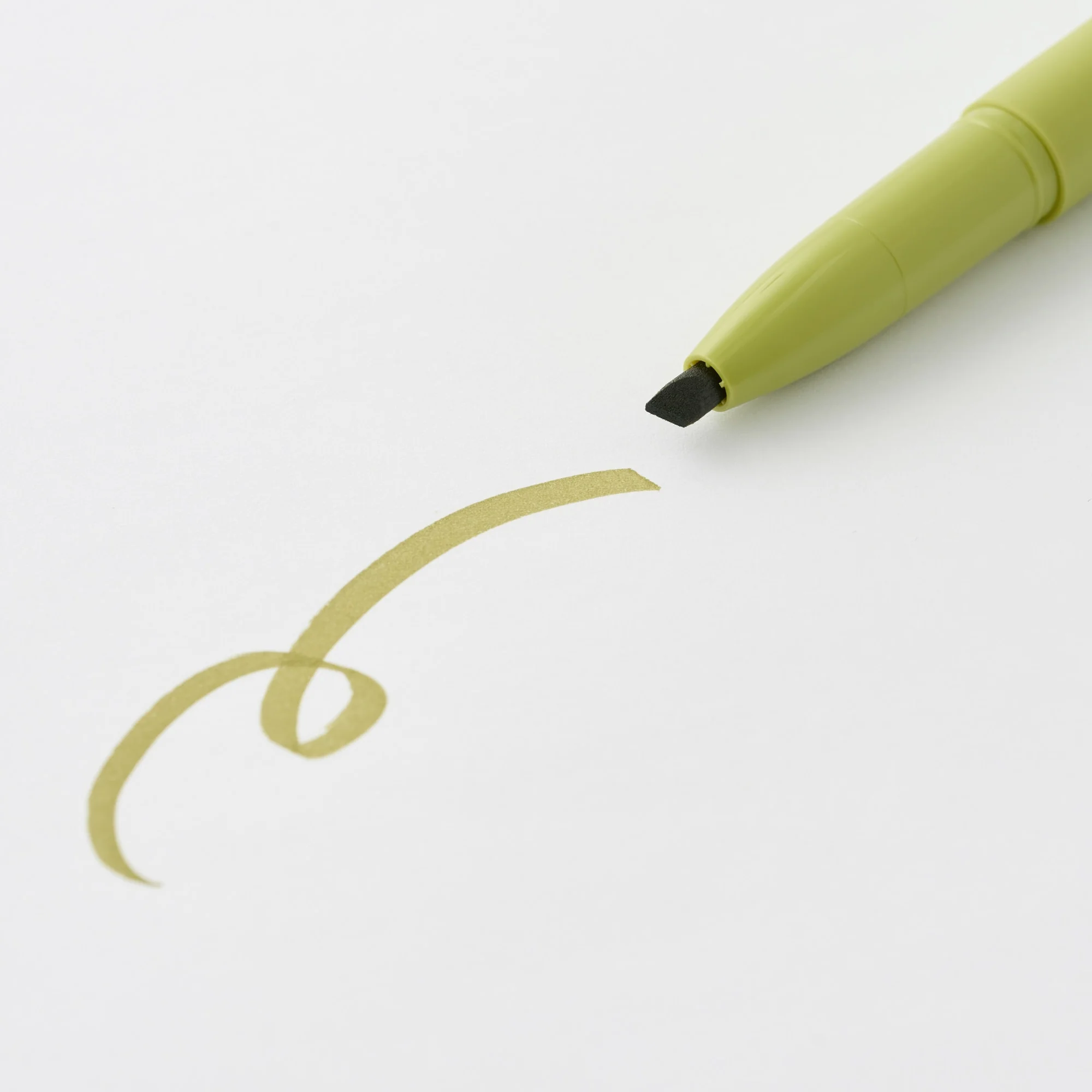 Compact Line Marker Cap Type - Olive Green - Image 2