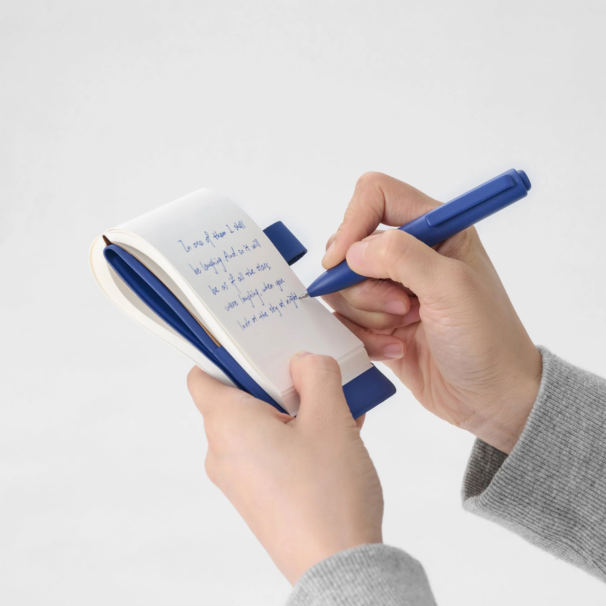 Compact Notebook A7 - Blue - Image 20