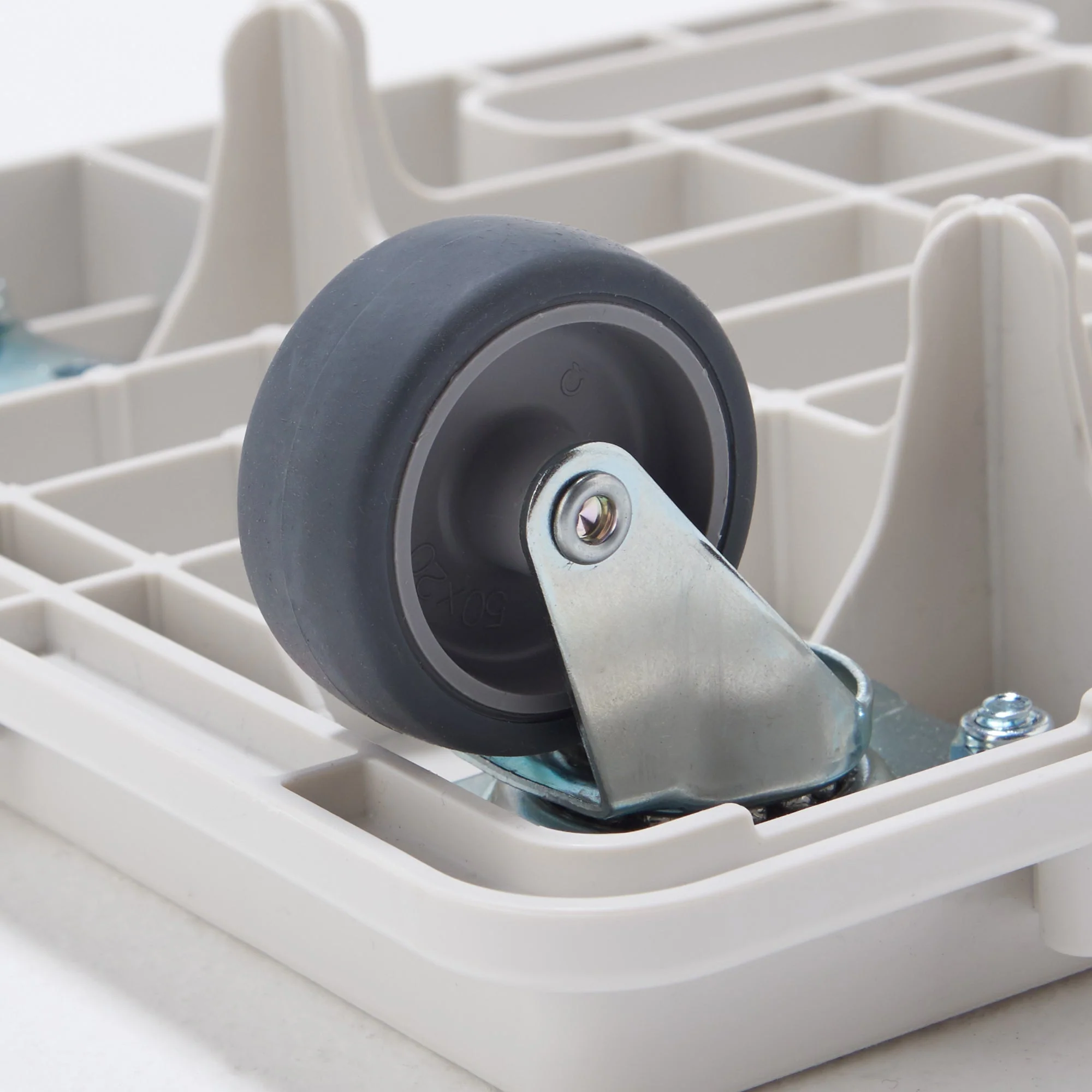Connectable Polypropylene Dolly - White Gray - Image 4