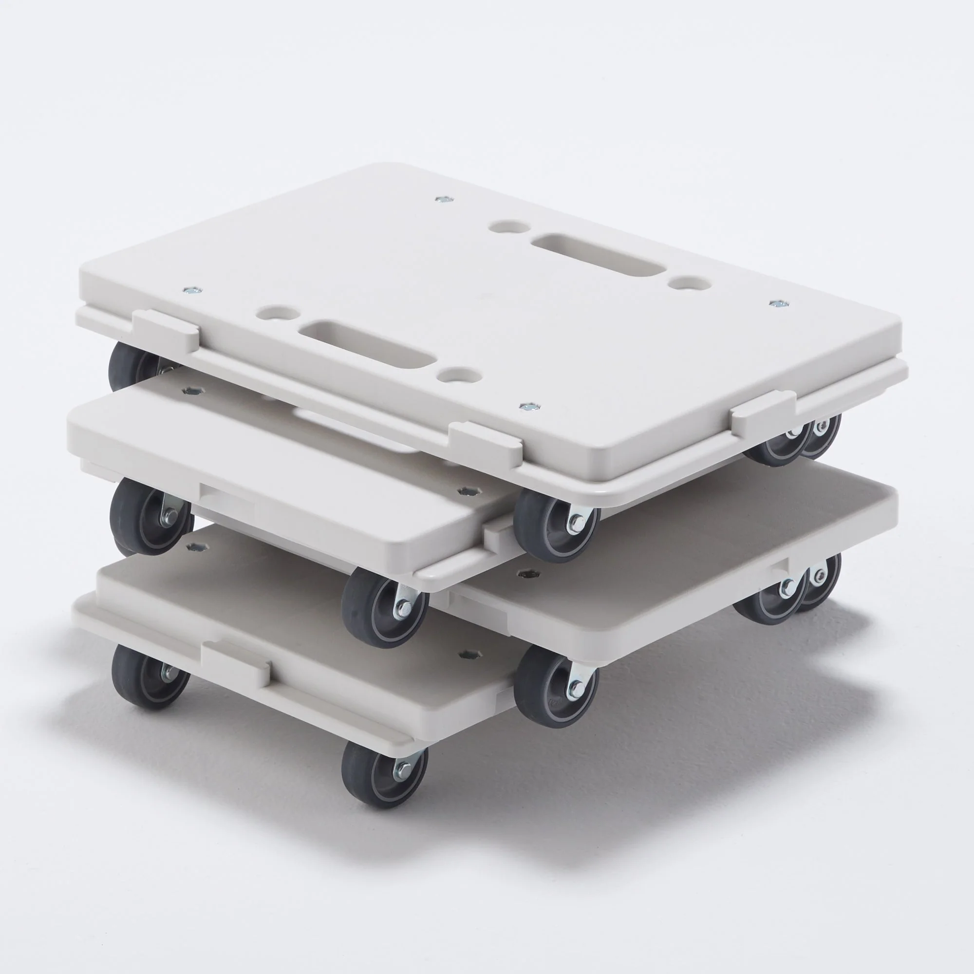 Connectable Polypropylene Dolly - White Gray - Image 8