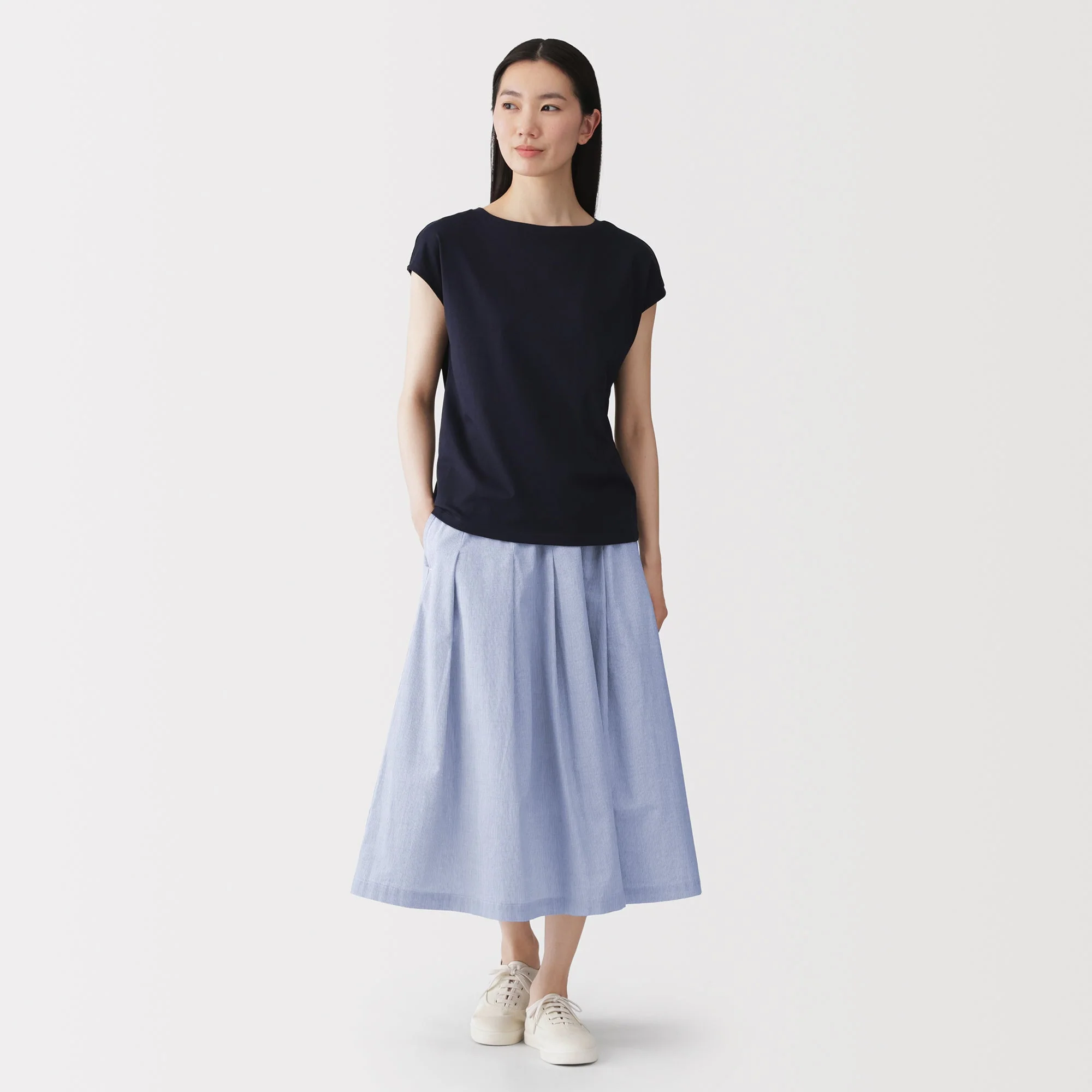 Cool Touch Gathered Skirt