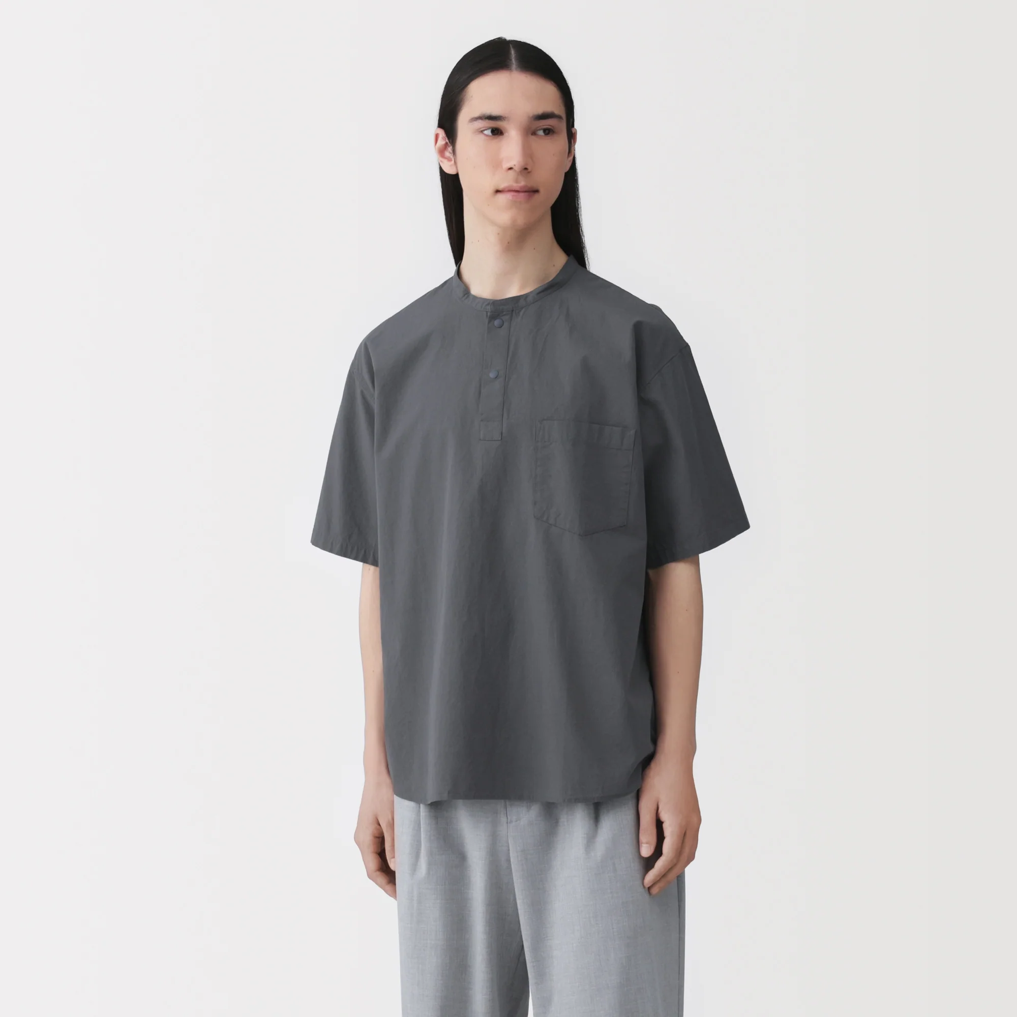 Cool Touch Henley T-Shirt - Image 11