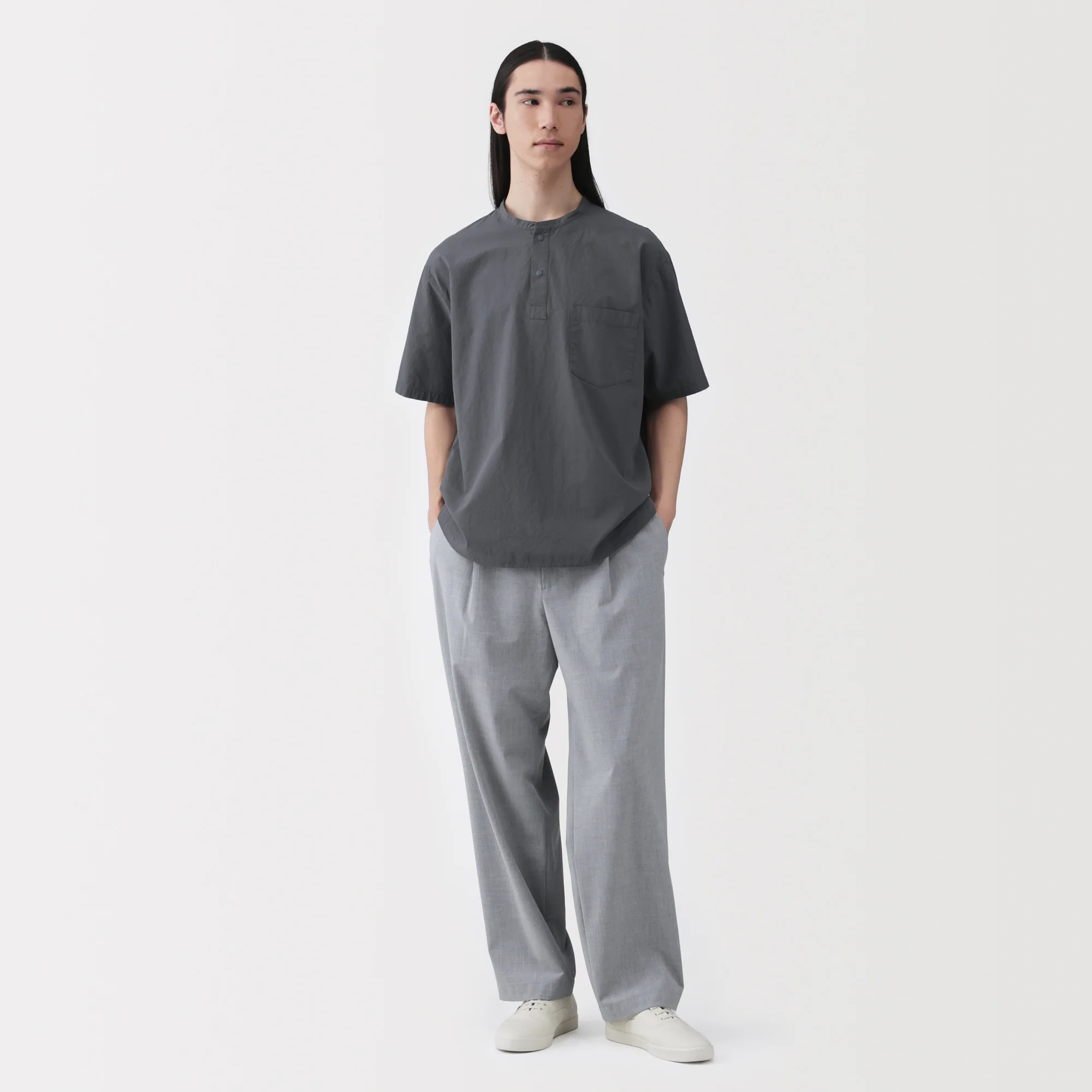 Cool Touch Henley T-Shirt - Image 12
