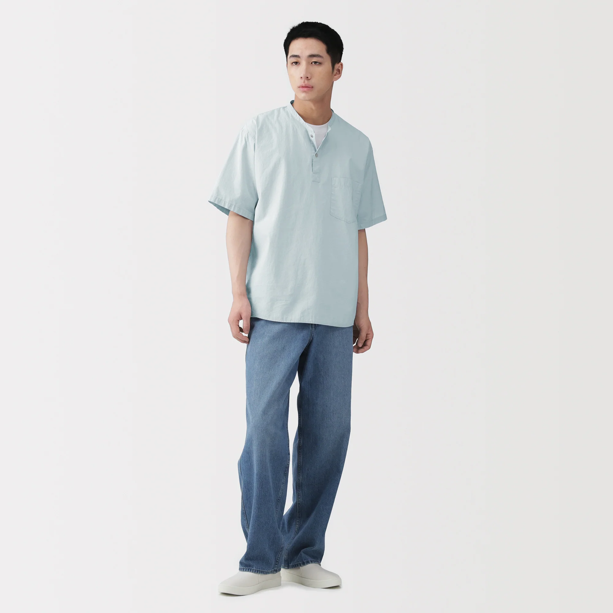 Cool Touch Henley T-Shirt - Image 20