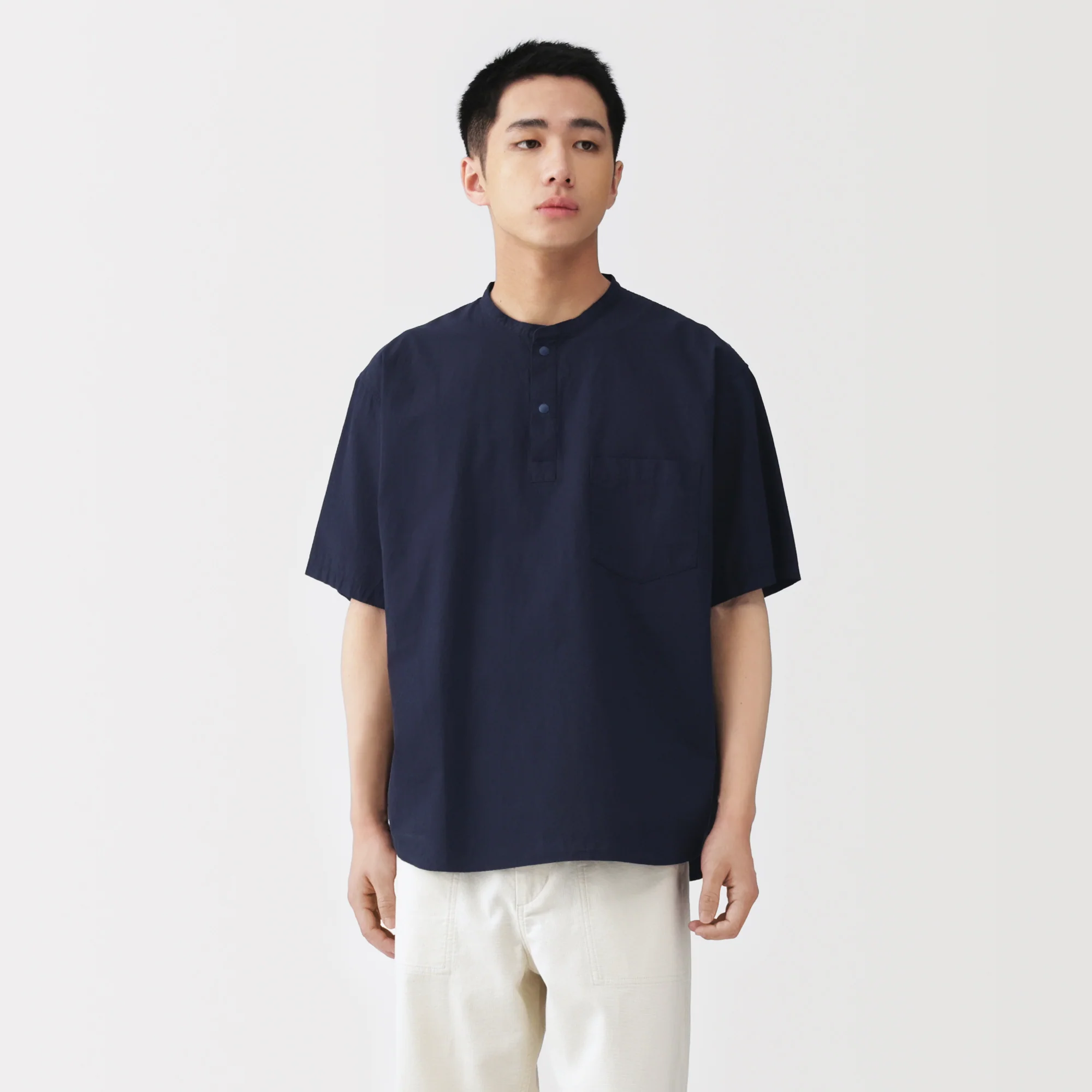 Cool Touch Henley T-Shirt - Image 27