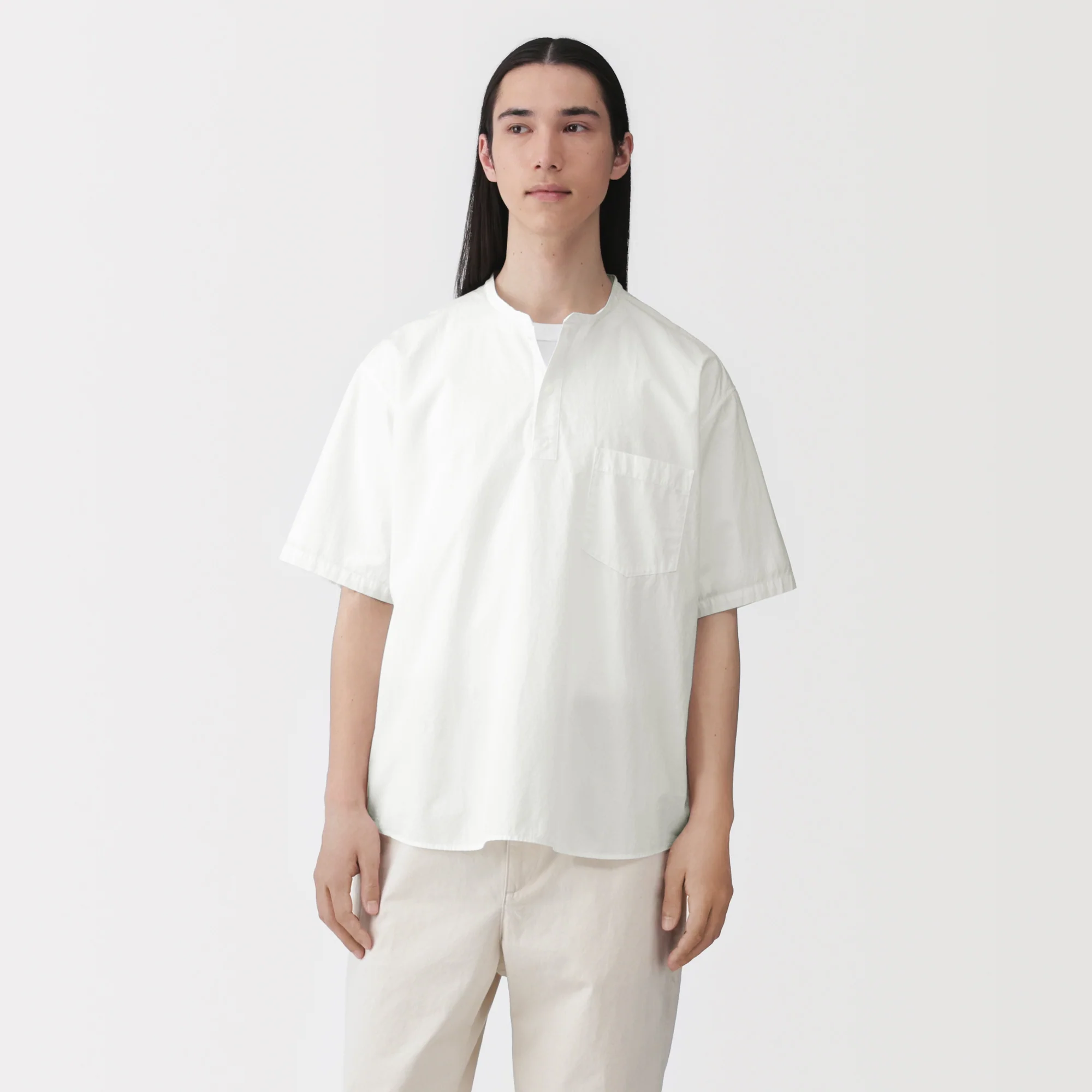 Cool Touch Henley T-Shirt - Image 3