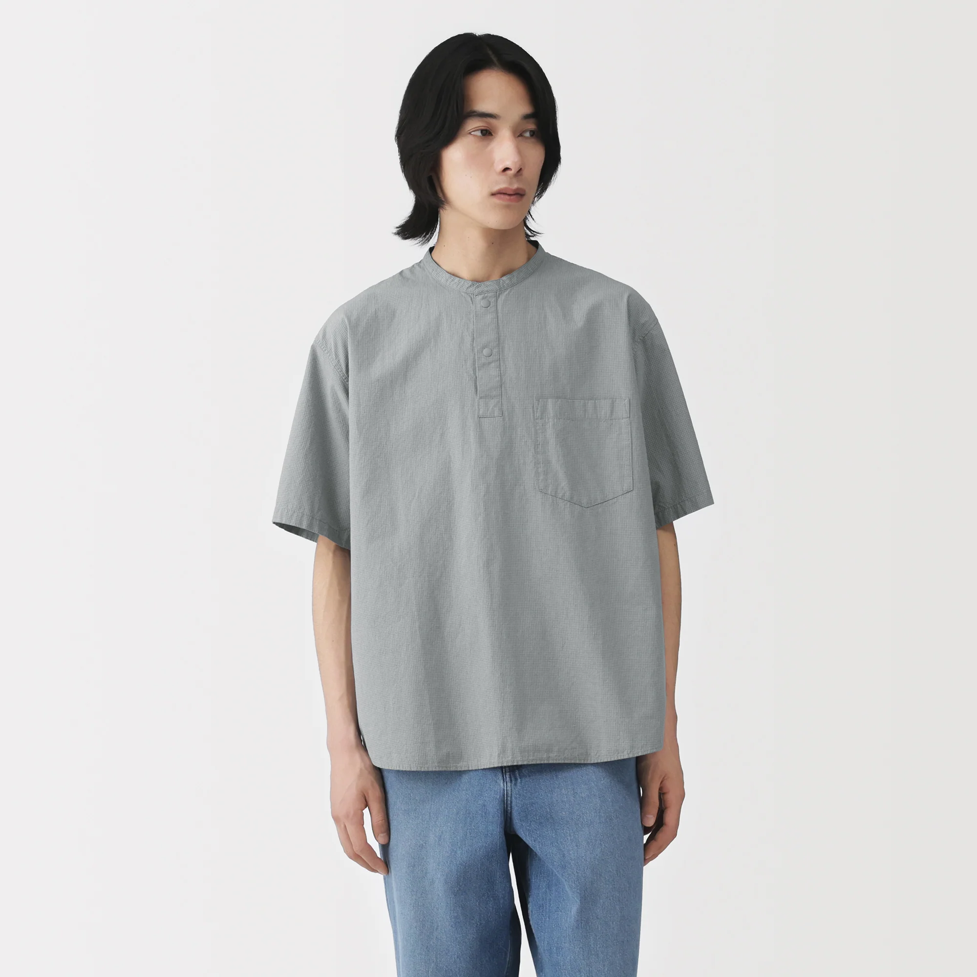 Cool Touch Henley T-Shirt - Image 35